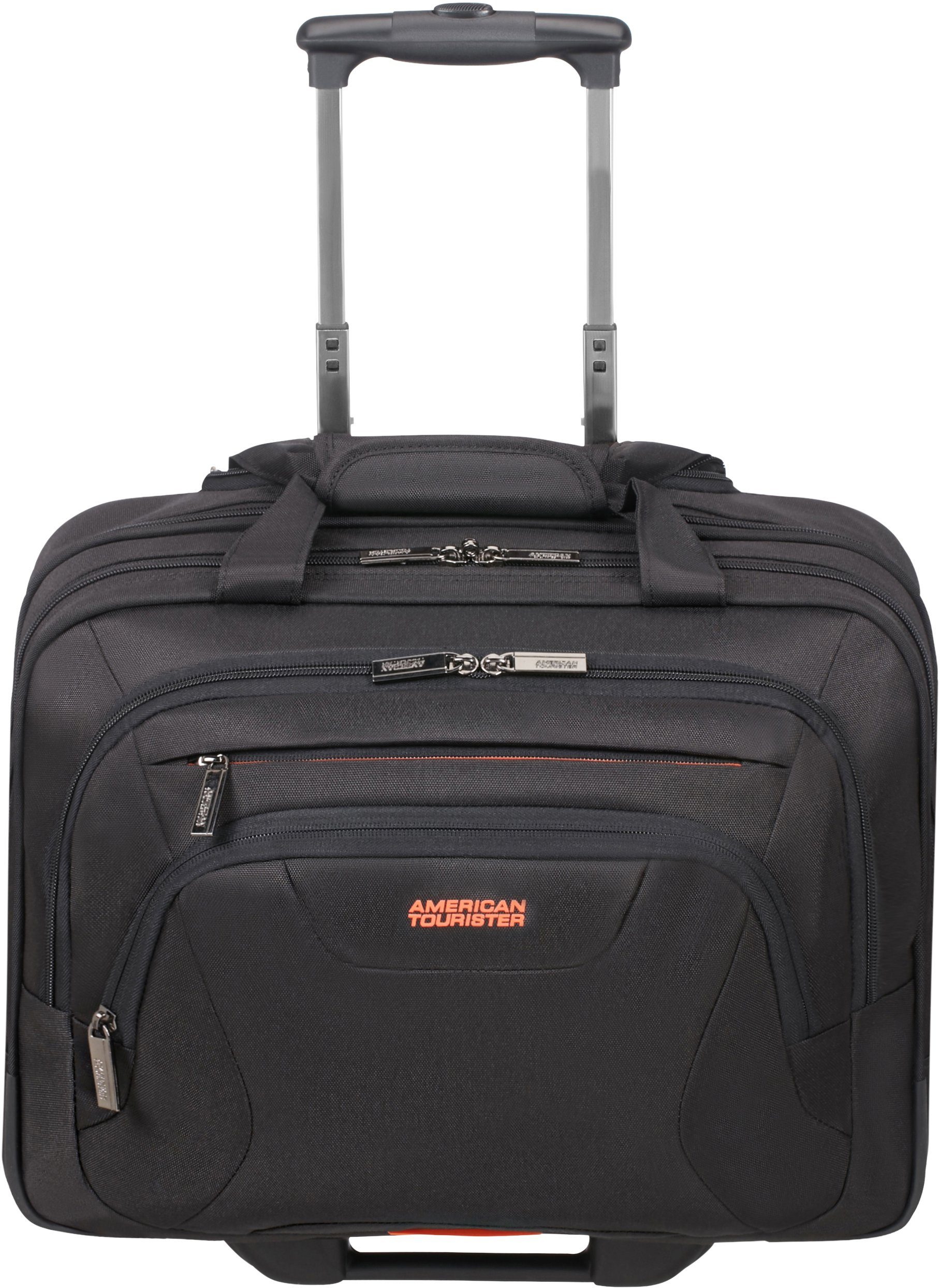 American Tourister® Businesstas AT WORK Handbagage trolley reistas 15,6-inch laptop-10,5-inch tabletvak