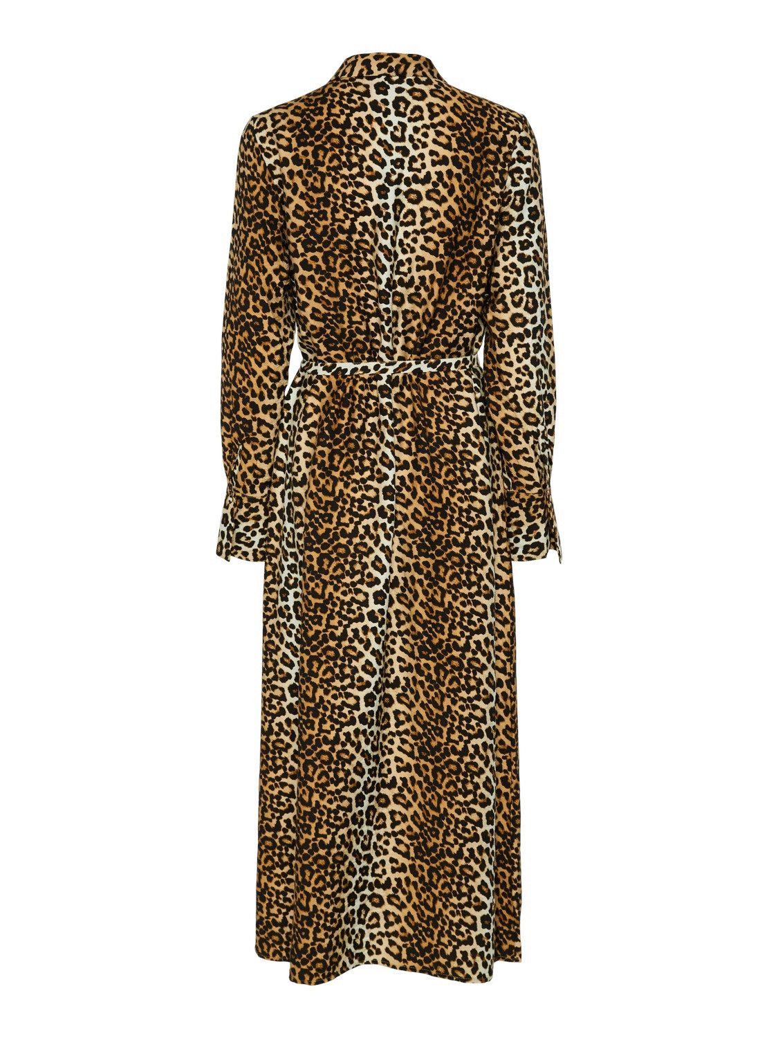 Y.A.S Jurk met overhemdkraag YASKAYA LS LONG SHIRT DRESS S. NOOS