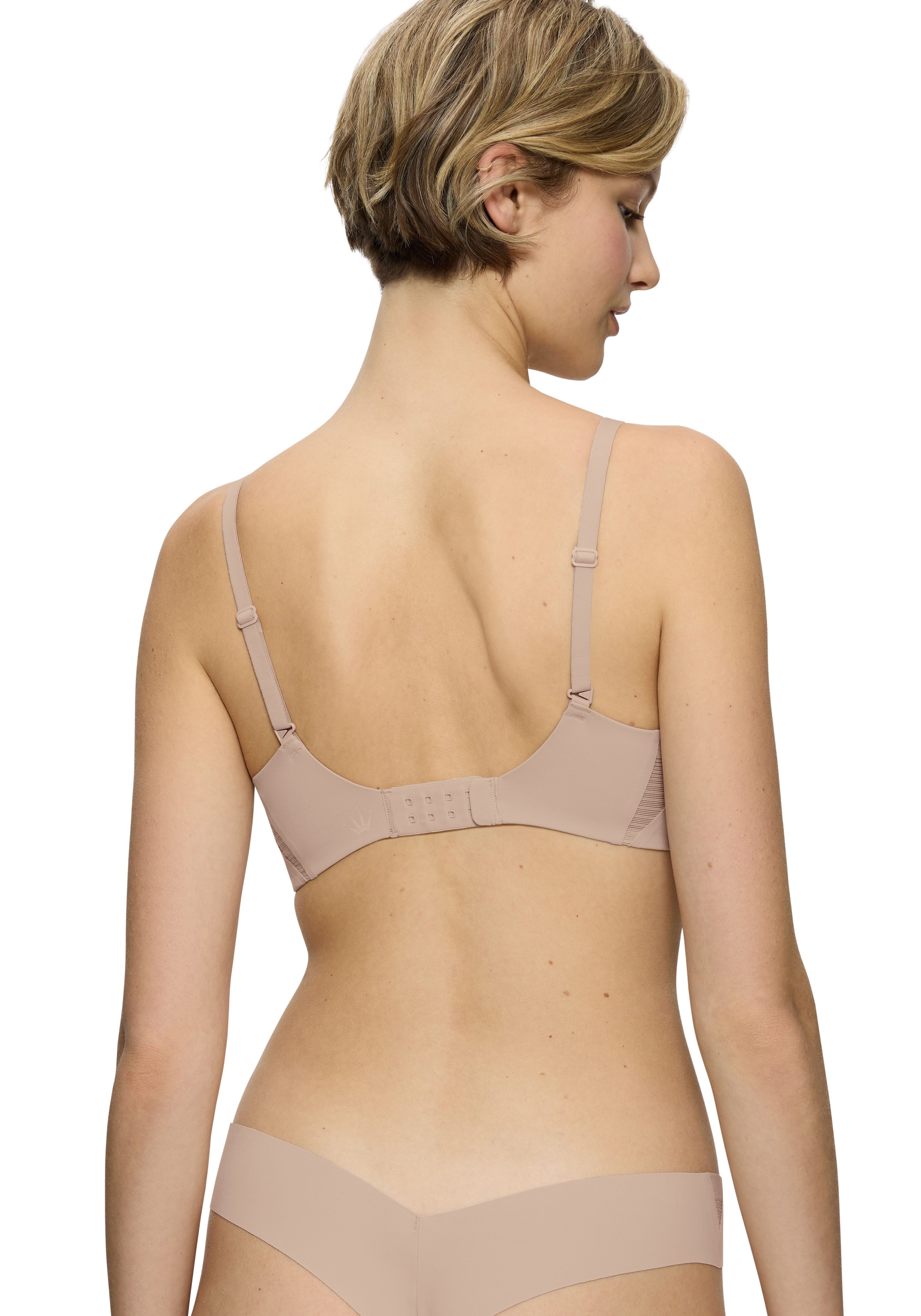 Triumph Beugelloze-bh Flex Smart P EX licht en aansluitend