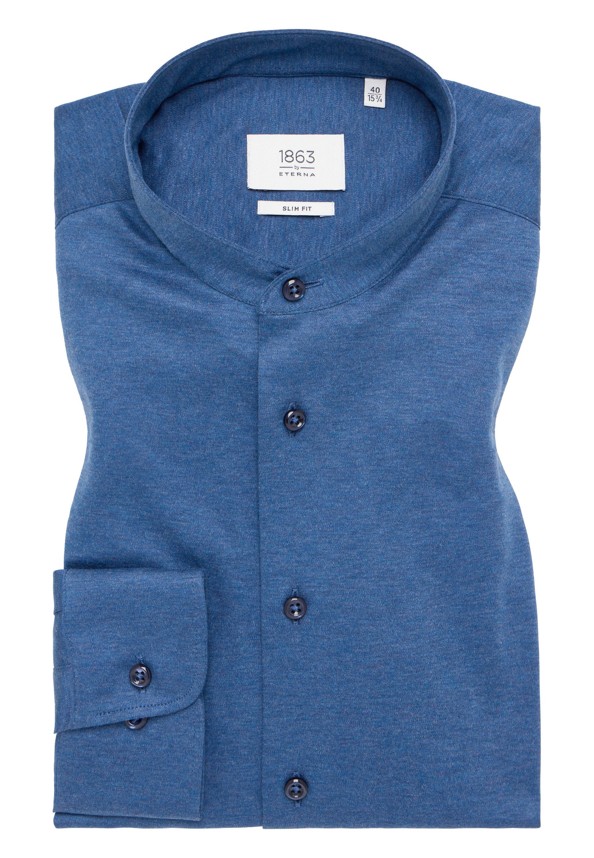 Eterna Overhemd met lange mouwen Slim fit NON IRON (strijkvrij)