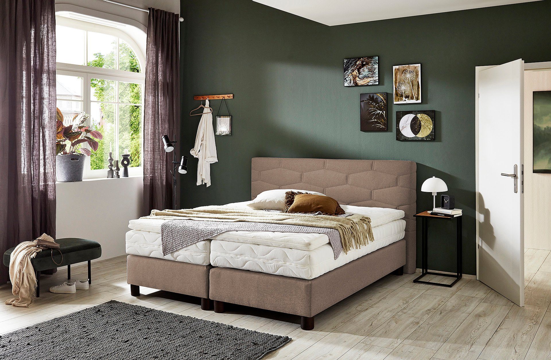 Westfalia Polsterbetten Boxspring naar keuze met topmatras