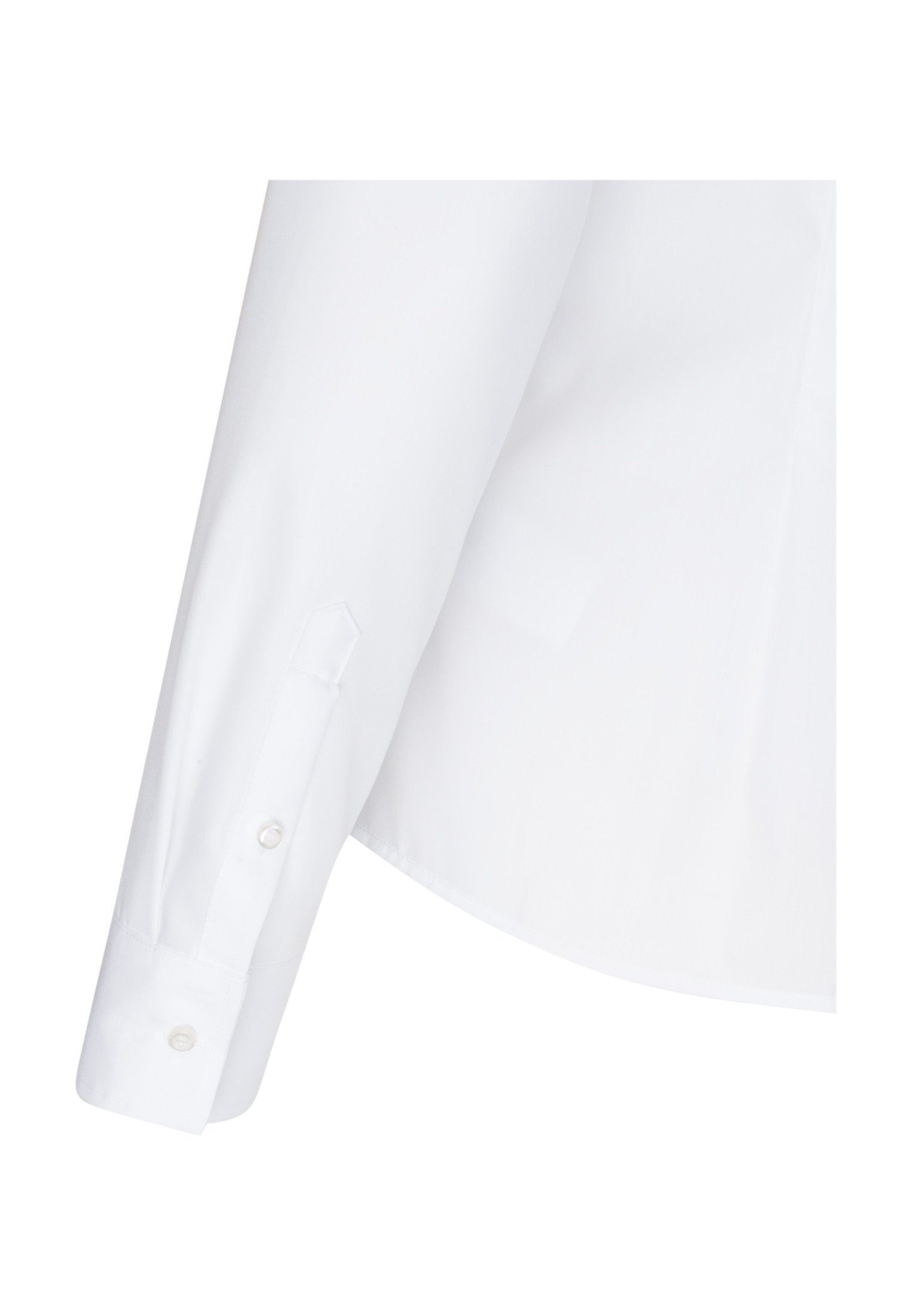 seidensticker Overhemdblouse Zwarte roos Lange mouwen kraag uni