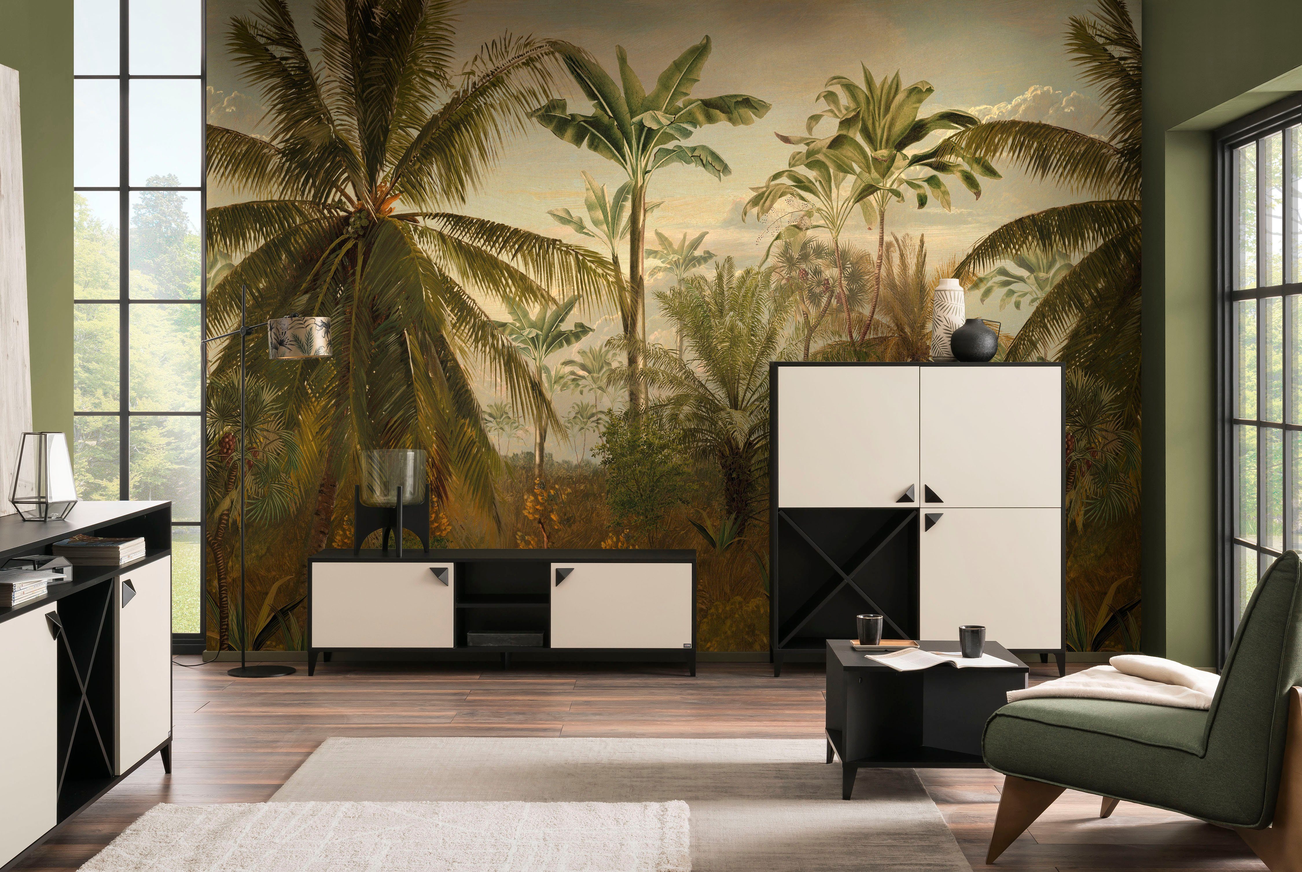 LOOKS BY WOLFGANG JOOP Highboard Looks Classic Met kruisvormige, variabel inzetbare vakkenindeling