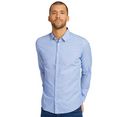tom tailor overhemd met lange mouwen in basic design blauw