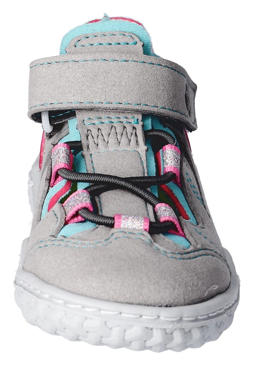Ricosta Barefootschoenen Jeff WMS: normal , barefoot schoen met elastische band en klittenband, maat sjabloon te downloaden