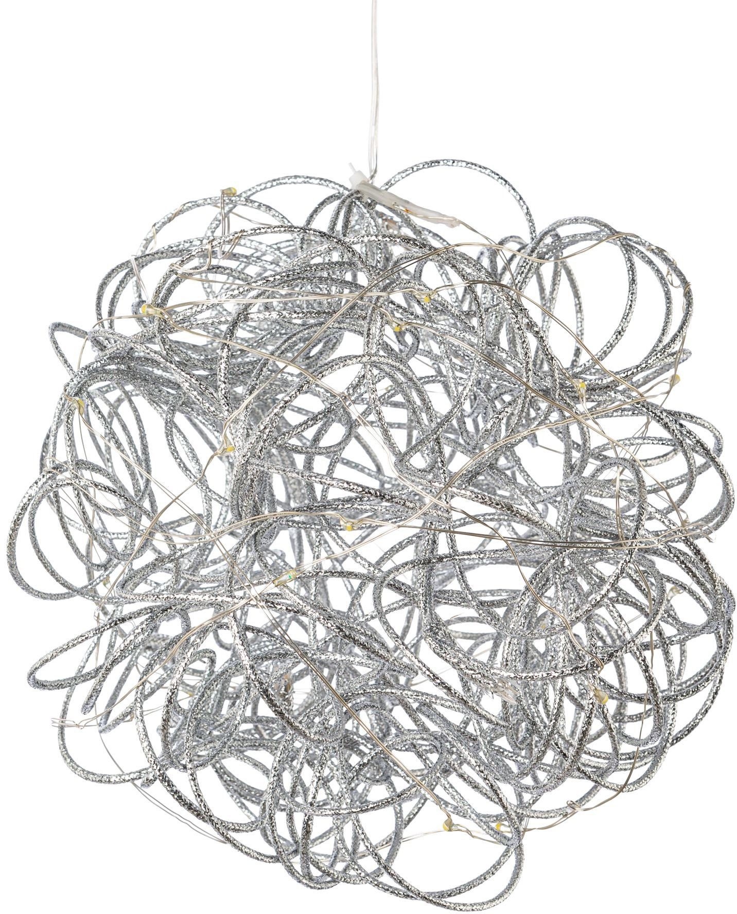 Creativ light Decoratief object Hangend draadbol (1 stuk)