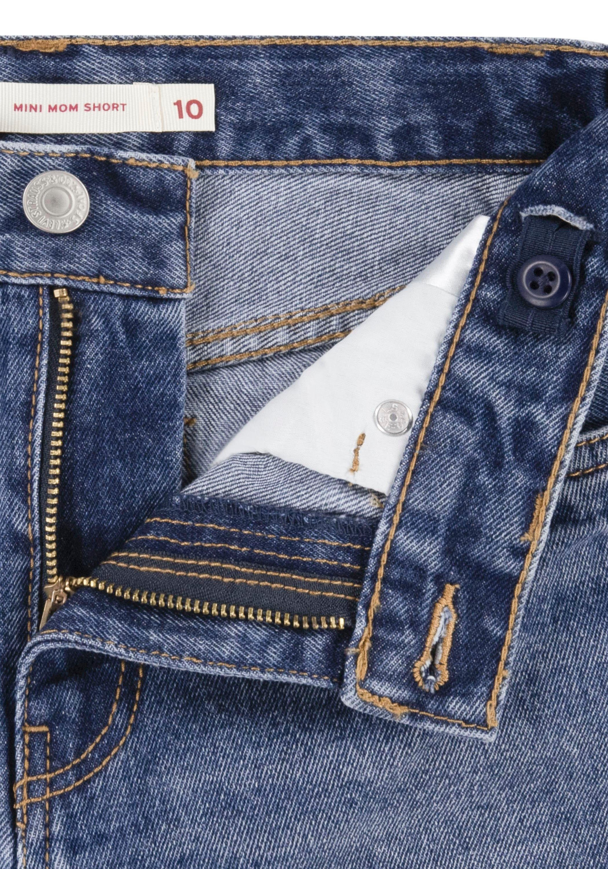 Levi's Kidswear Jeansshort LVG MINI MOM SHORT W ROLL CUF