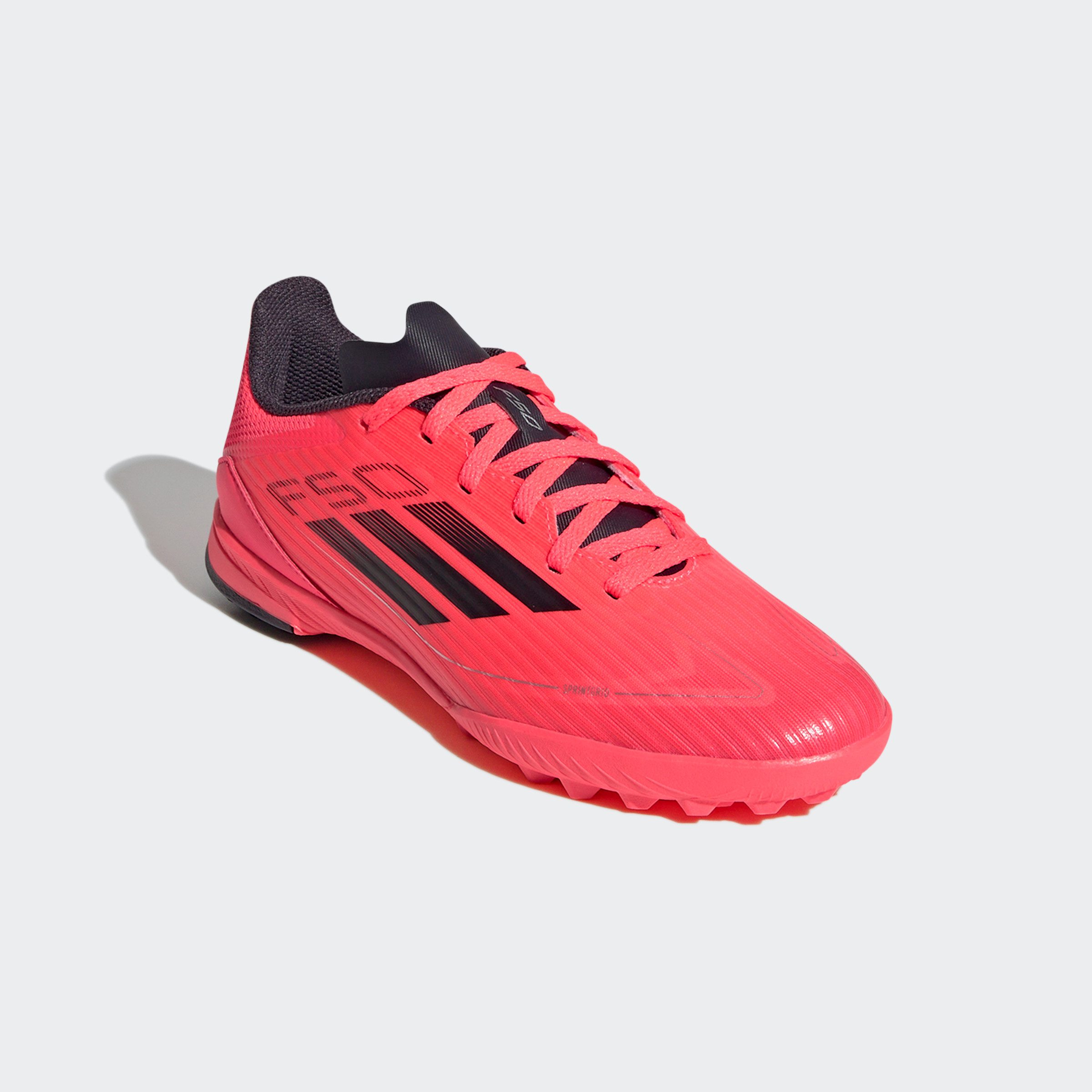 adidas Performance Voetbalschoenen F50 LEAGUE KIDS TF jongens zaalvoetbalschoenen maat 38,5 EU rood
