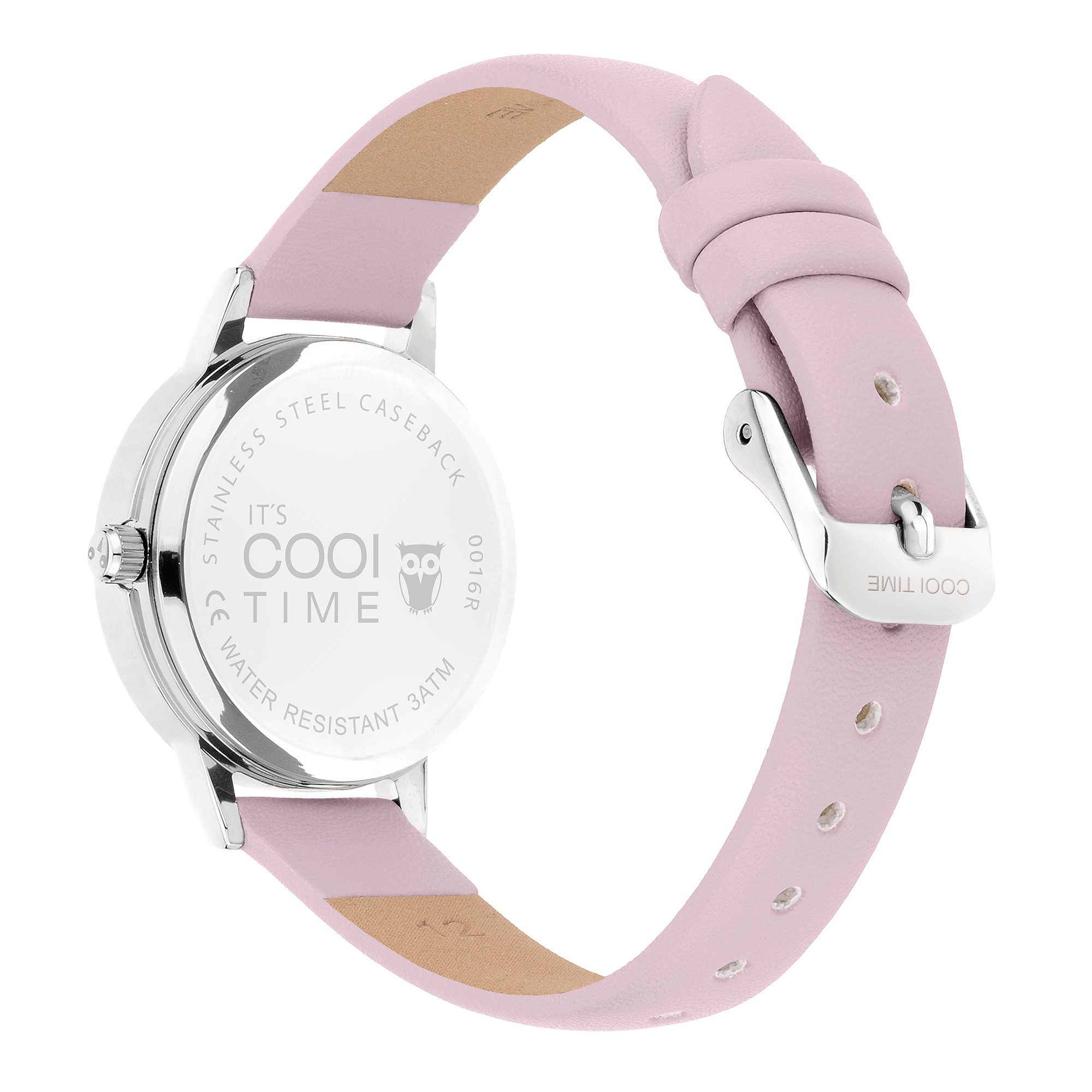 COOL TIME Kwartshorloge The Cool Flower Power Horloge, kinderhorloge, meisje, analoog