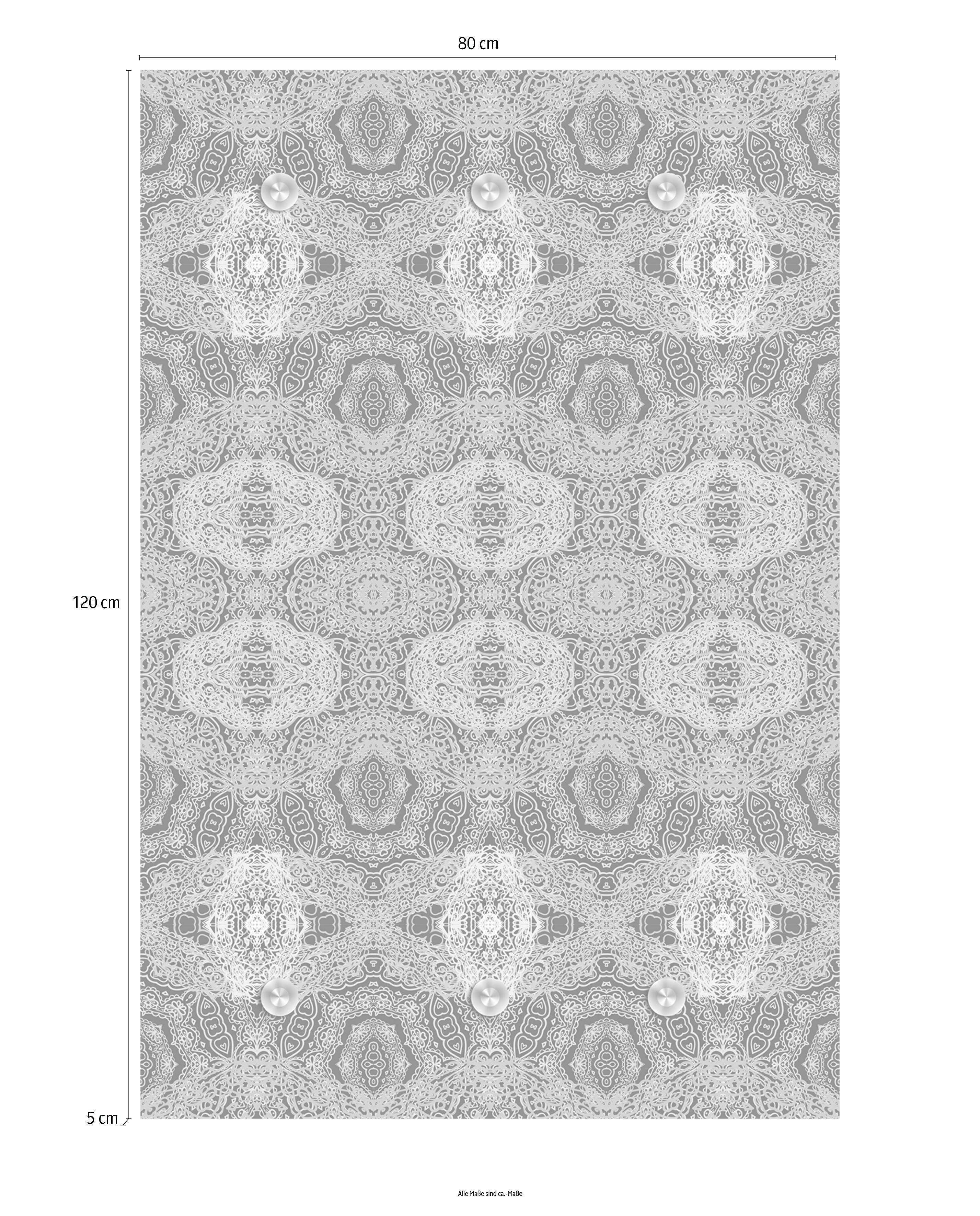 queence Kapstok Motief met 6 haken, 80 x 120 cm