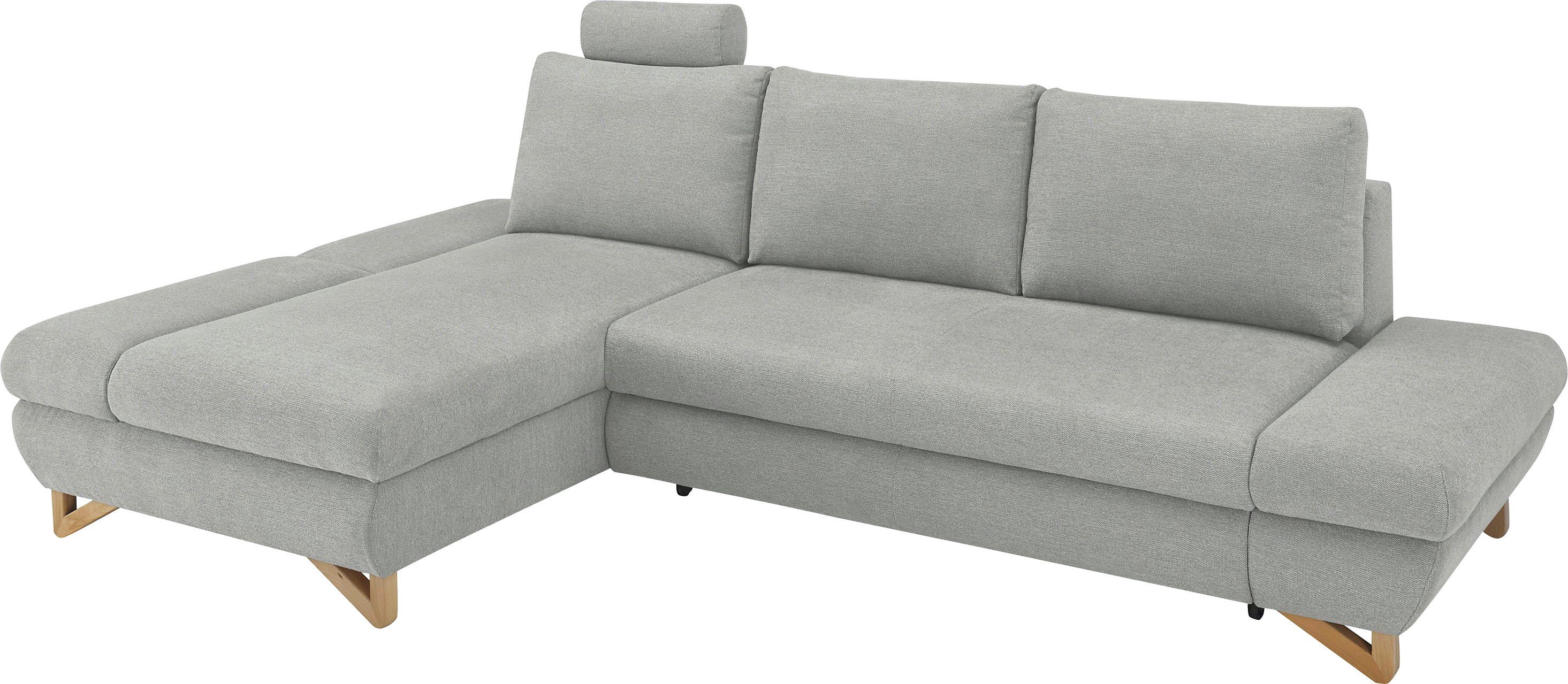 INOSIGN Slaapbank City/Giron comfortabele slaapbank (ligoppervlak 245 x 138 cm) en bedlade