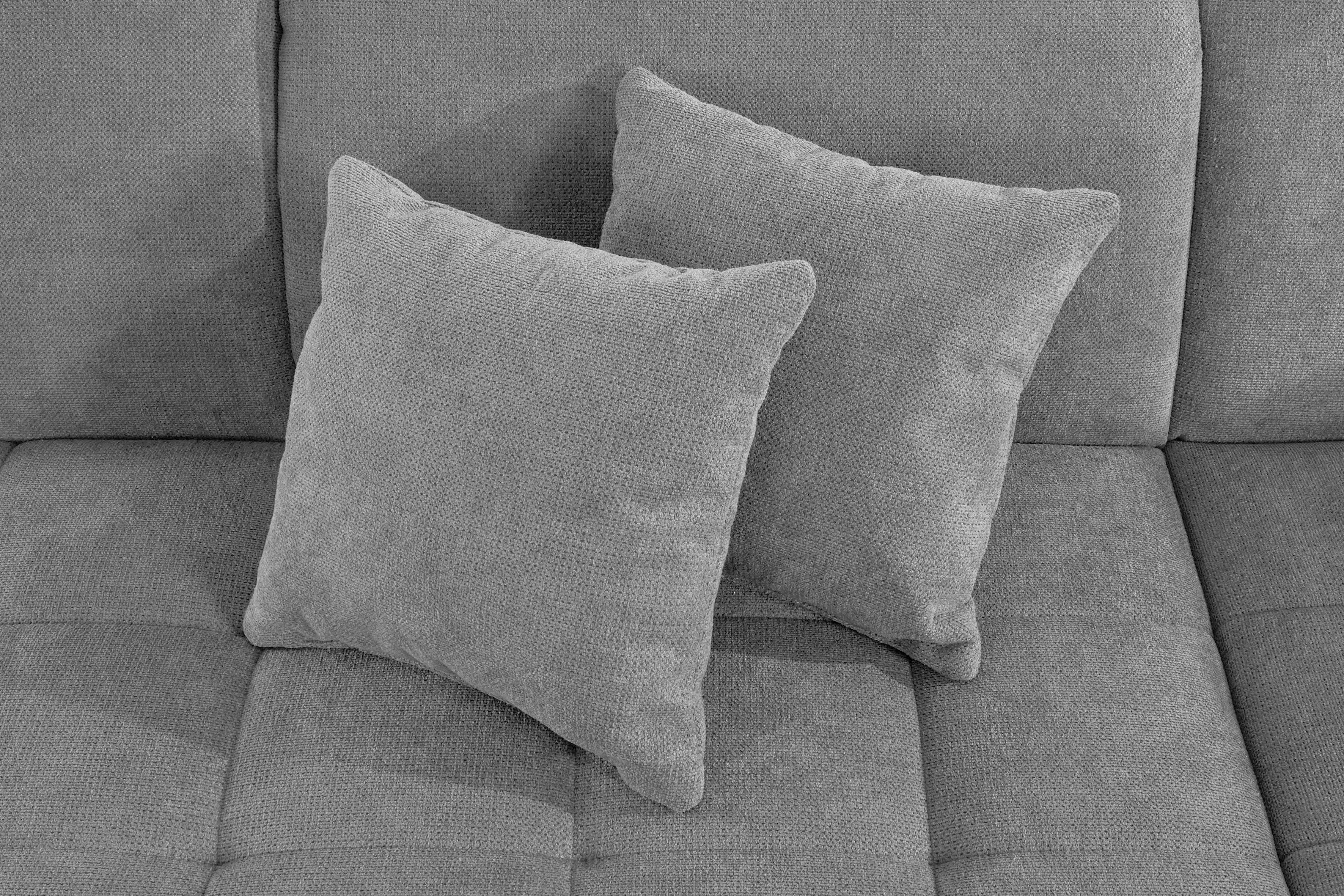 DOMO collection Hoekbank Franzi, tijdloos en elegant, moderne zittingstikking, L-Vorm