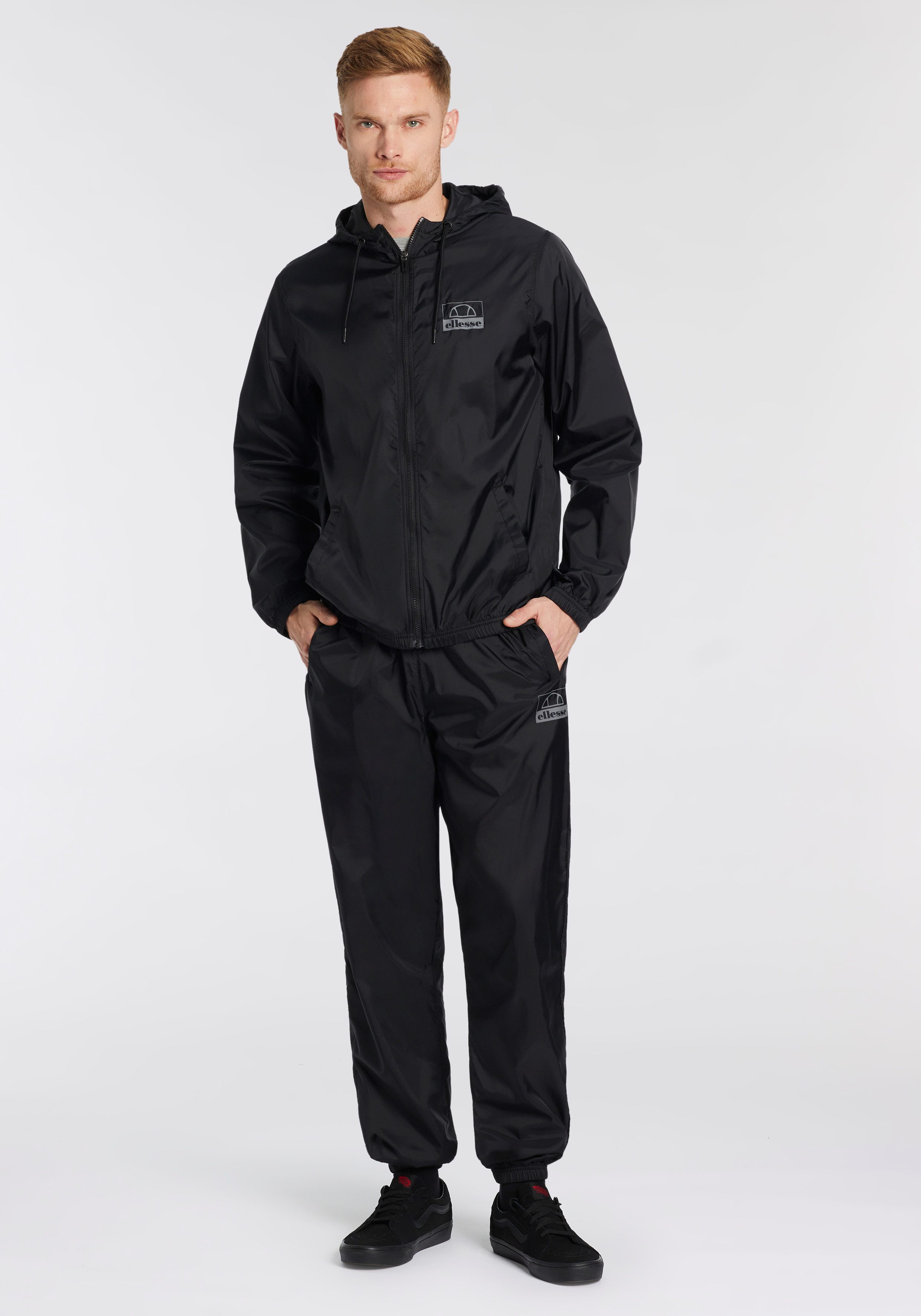 ellesse Trainingspak ROZINA JACKET AND PANT SET heren trainingspakken maat S zwart