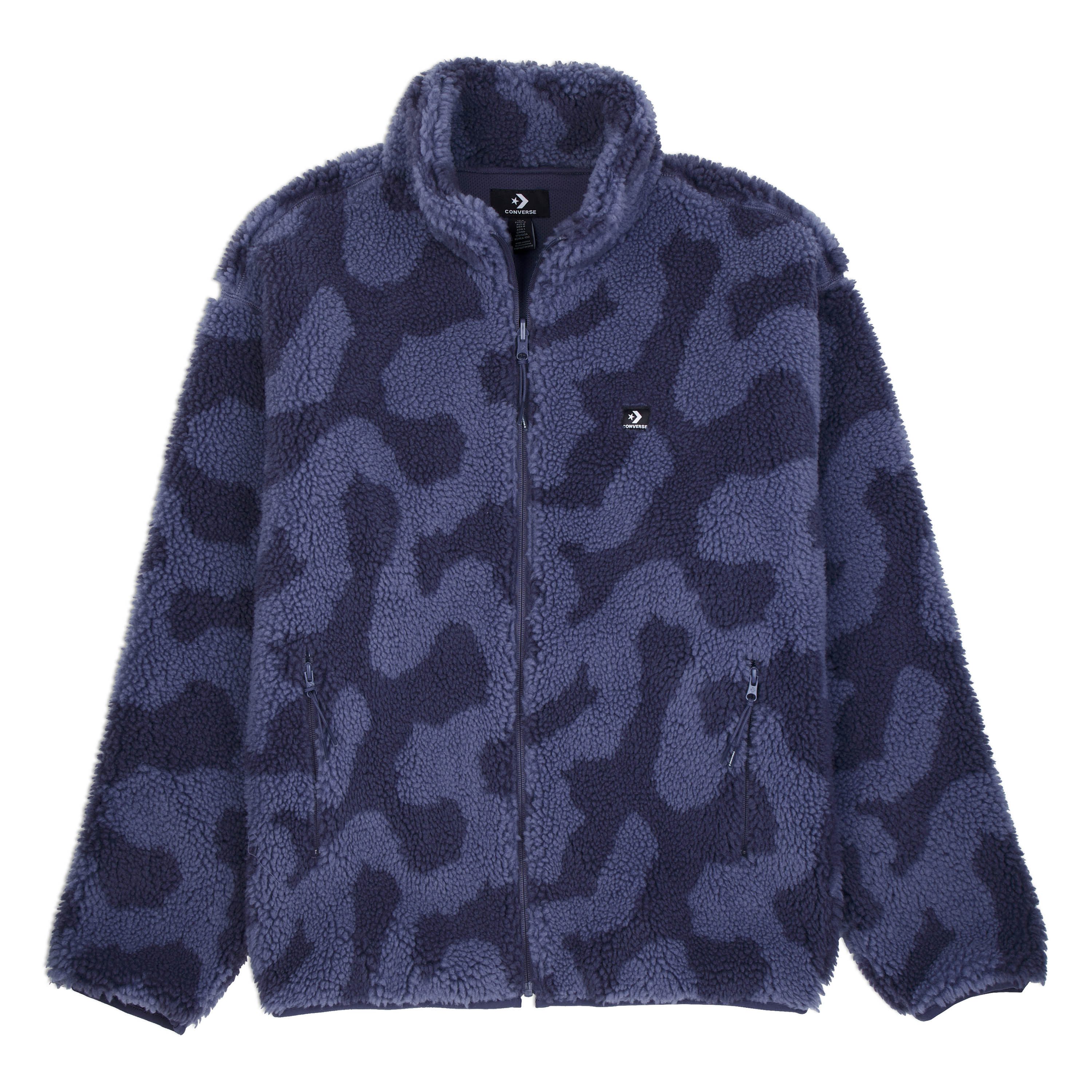 Converse Fleecejack MEN'S FULL ZIP SHERPA PULLOVER