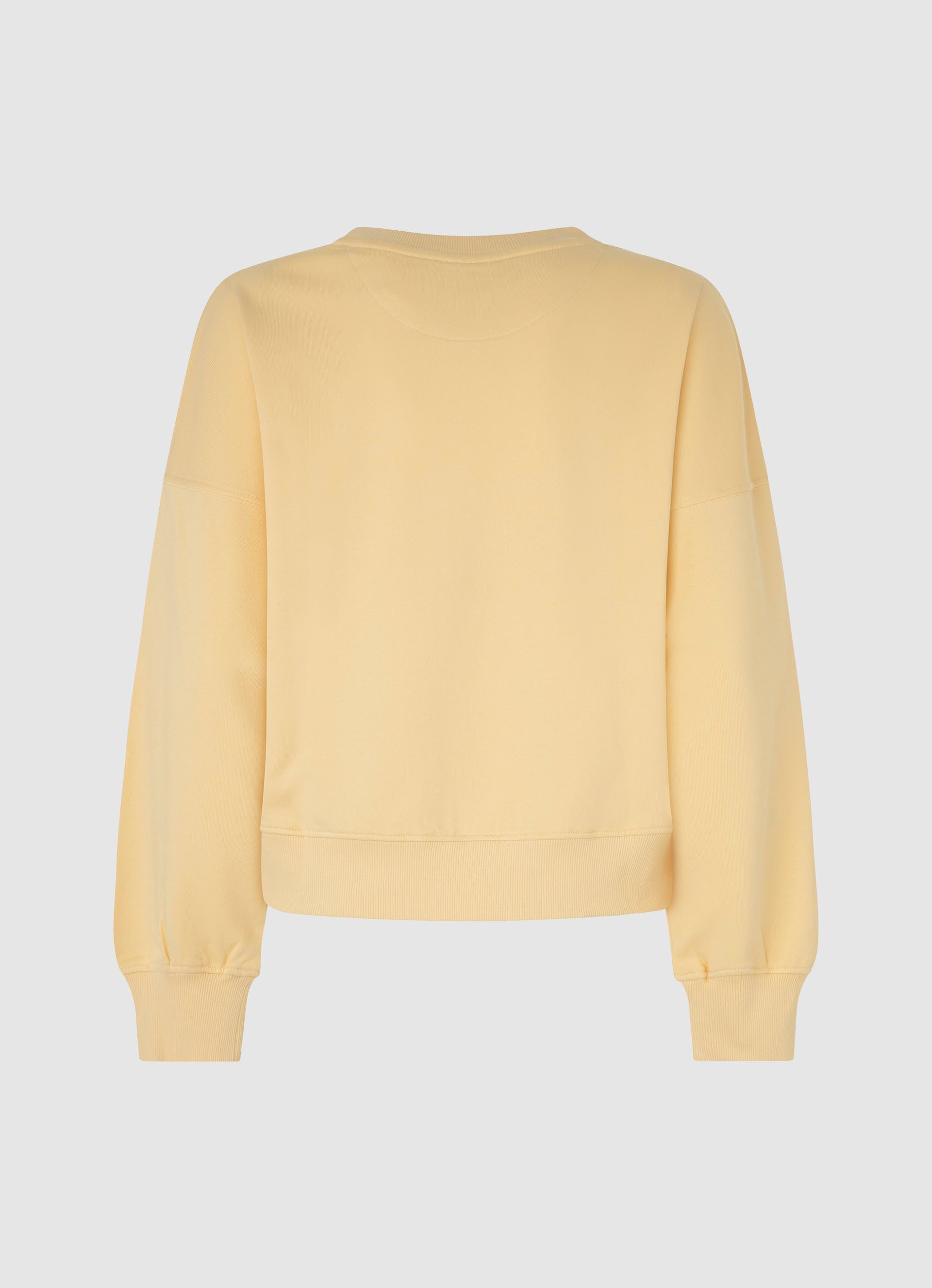 Pepe Jeans Sweatshirt Evelyn met kleine ton-sur-ton logo-borduursel