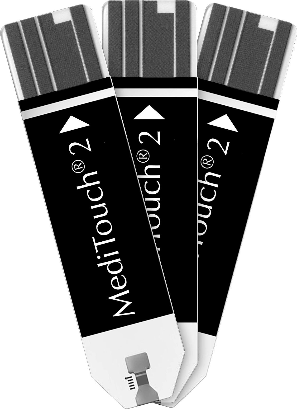 Medisana Bloedsuiker-teststroken MediDouch 79038 voor het zelf testen van bloedglucose met de meditouch 2 bloedsuikermeter (set, 50 stuks)