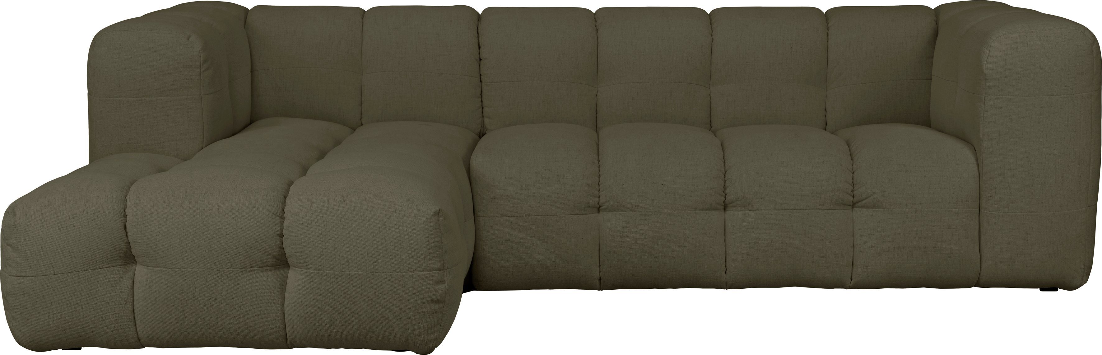 LeGer Home by Lena Gercke Hoekbank TALISHA L-vorm designerbank, moderne quilt, B/D/H: 276/178/75 cm