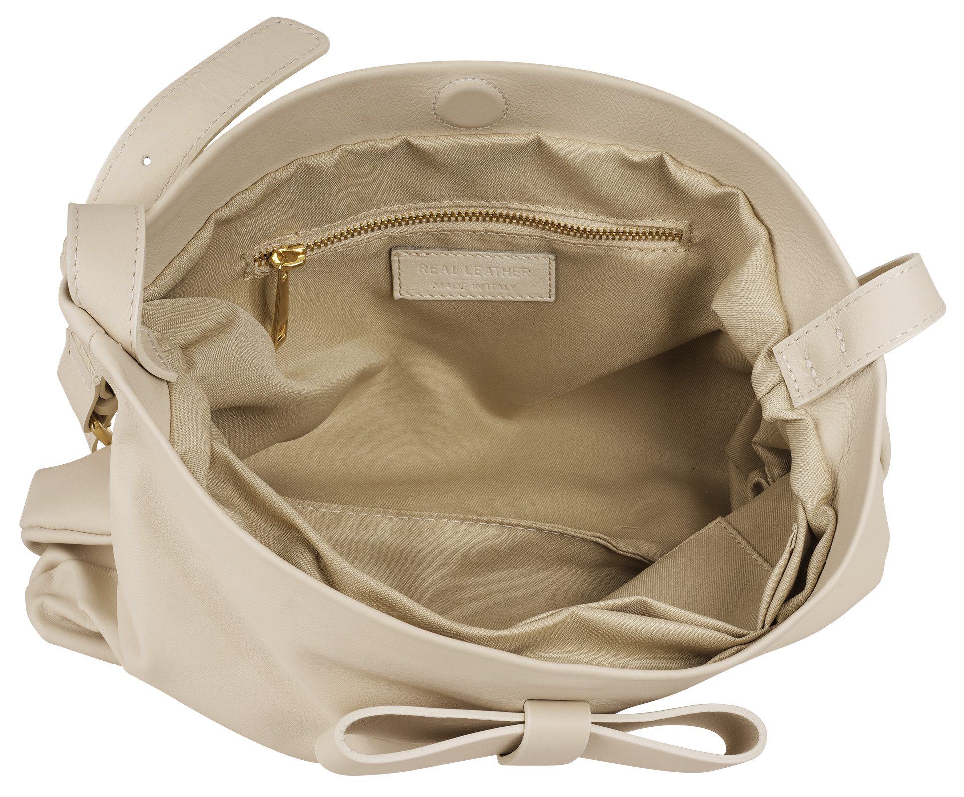 Samantha Look Schoudertas echt leer, made in italy
