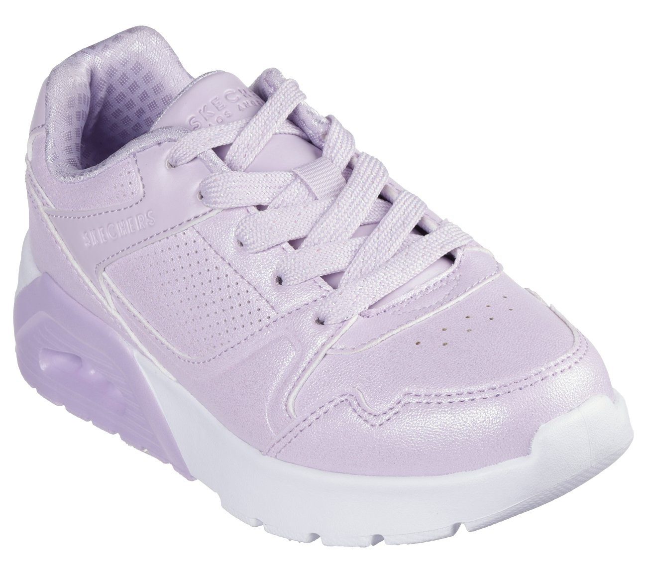 Skechers Kids Sneakers UNO LITE 2.0 , veterschoen met gekleurde wigzool, maat sjabloon om te downloaden