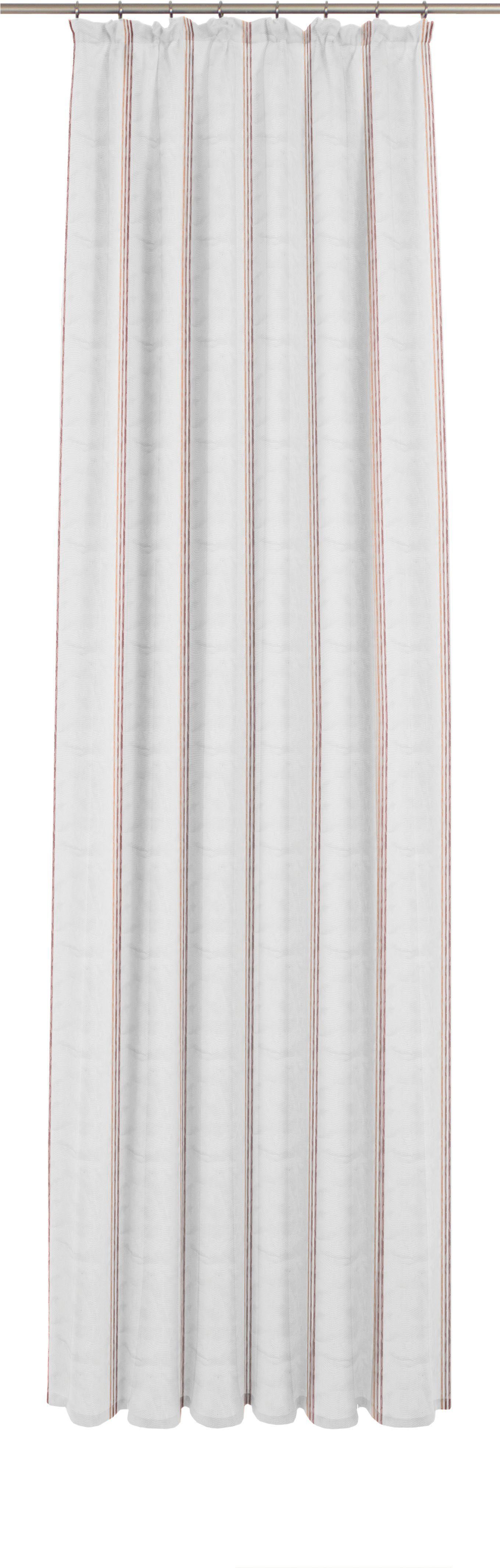 Wirth Gordijn Chloe Kant-en-klaar gordijn met FB 1:3 op maat (1 stuk) kant & klaar gordijnen maat 600 cm x 175 cm wit