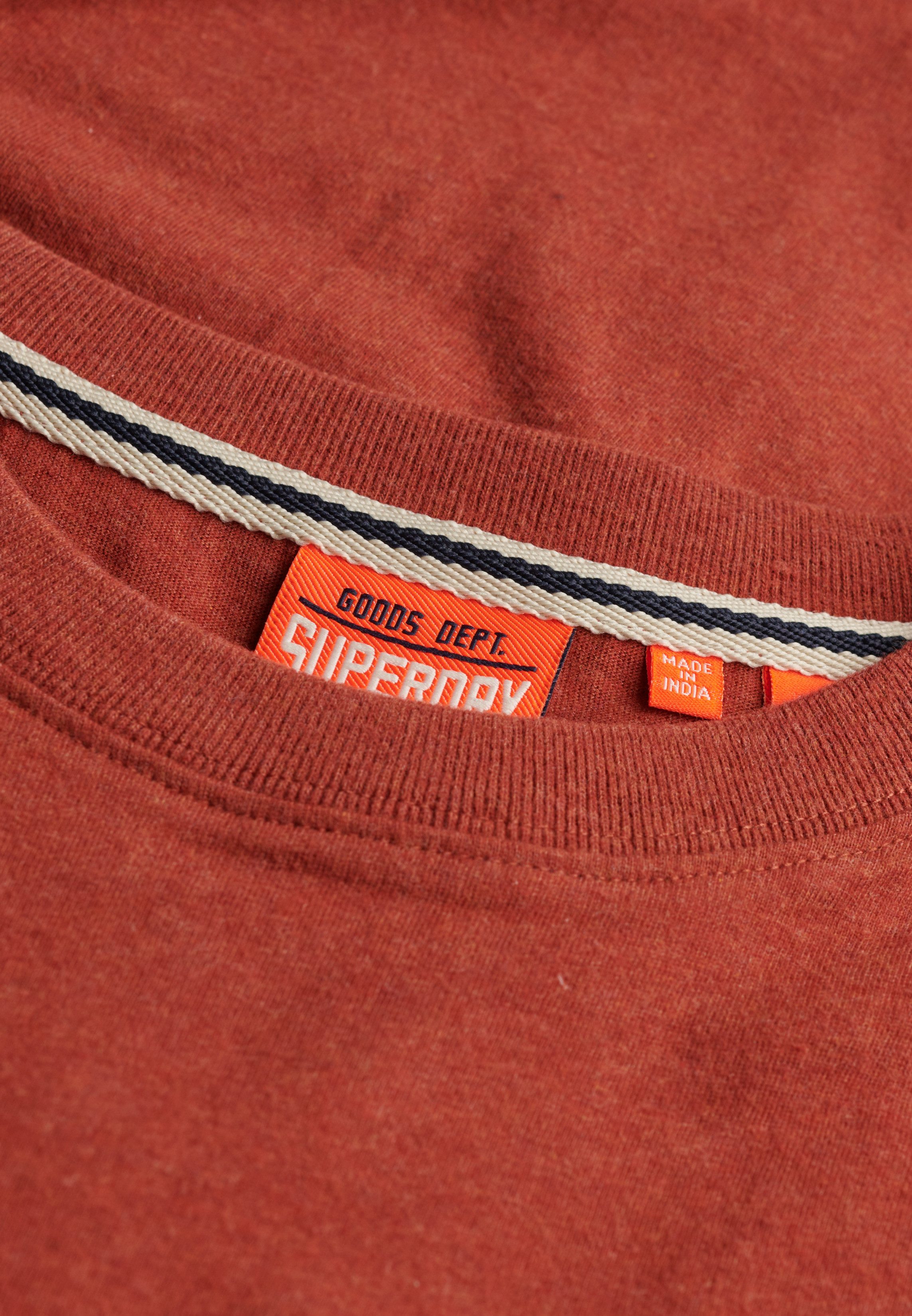 Superdry Shirt met ronde hals ESSENTIAL LOGO EMB TEE