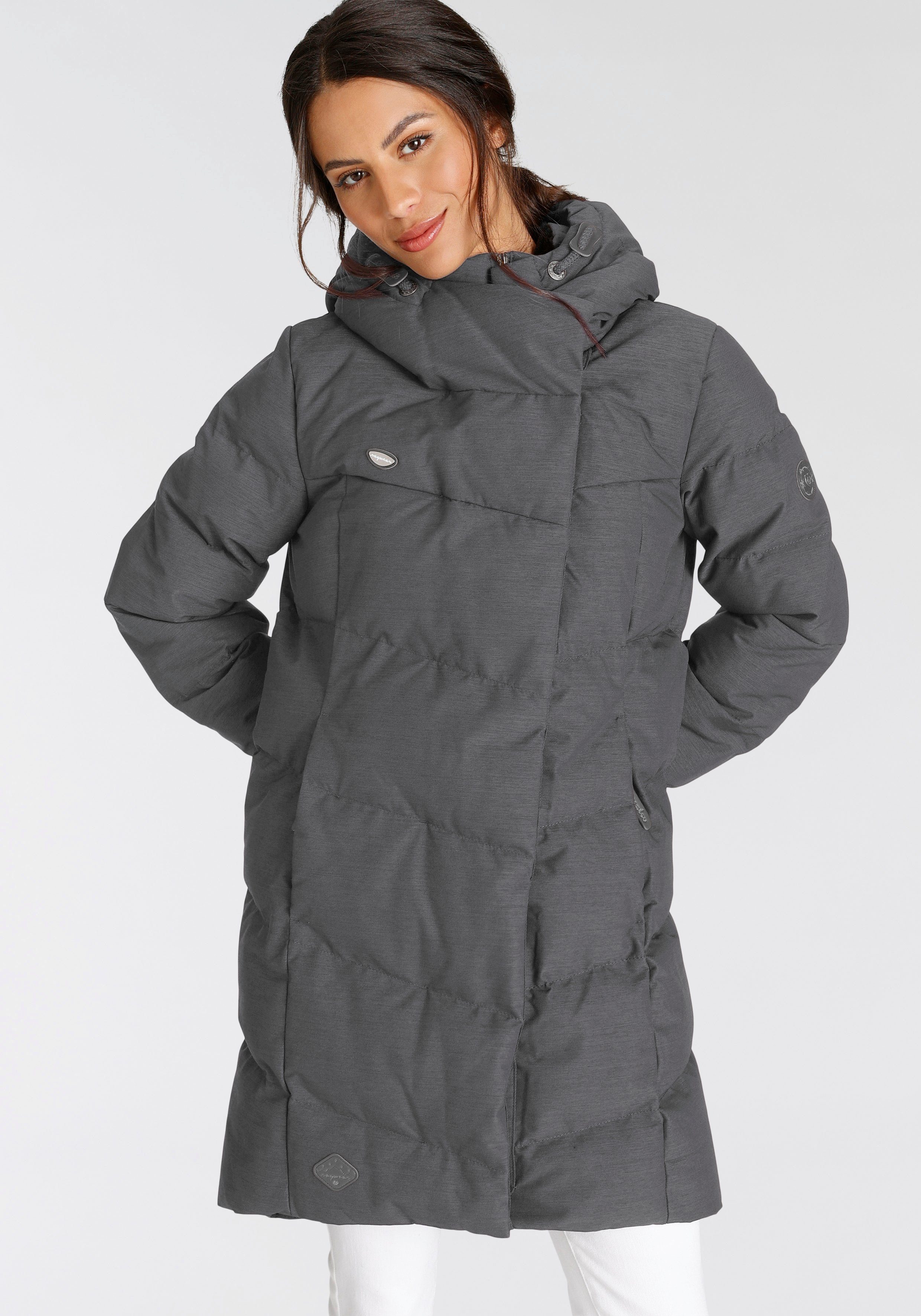 Ragwear Gewatteerde jas PAVLINNA O stijlvolle, gewatteerde winterparka met capuchon