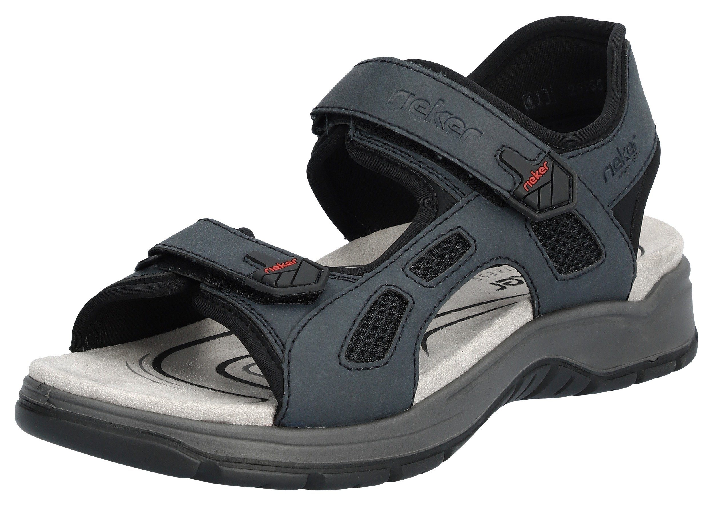 Rieker Trekkingsandalen , zomerschoen, outdoorsandaal, vrijetijdssandaal, met...