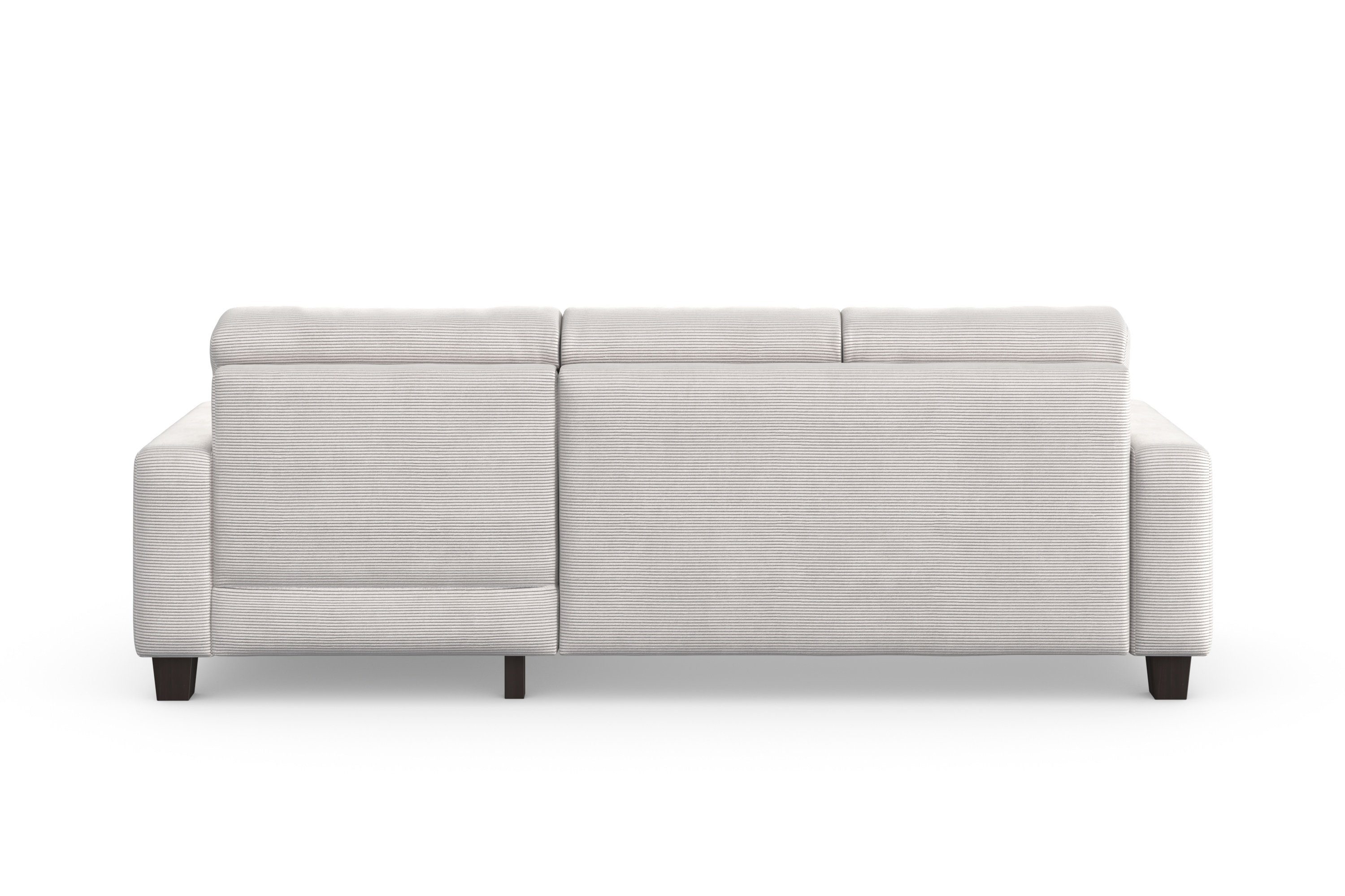 Home affaire Hoekbank Summer L-vorm met récamier, met of zonder slaapfunctie en bedkist, cordbekleding,