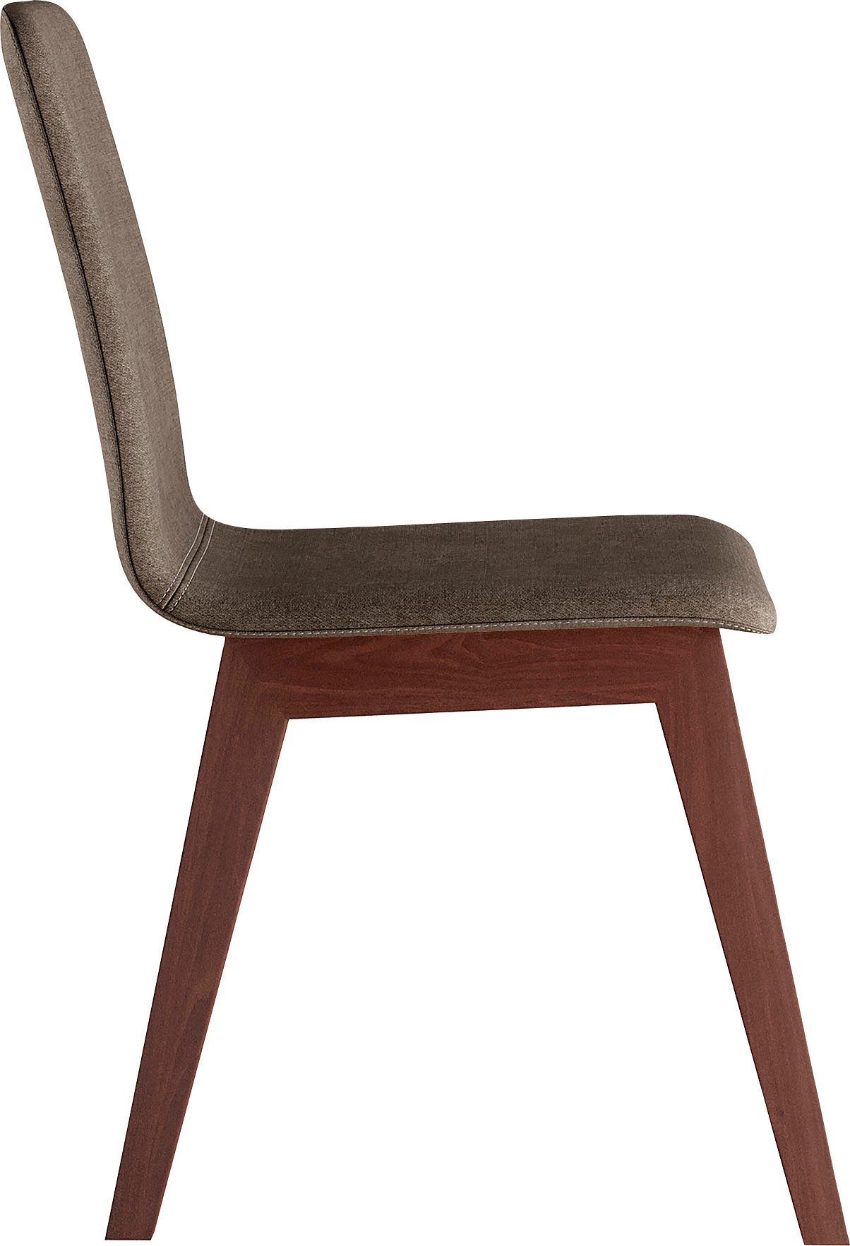 INOSIGN Stoel Sandy met verschillende stoelpootkleuren en kleurvarianten, zithoogte 47 cm (2 stuks)