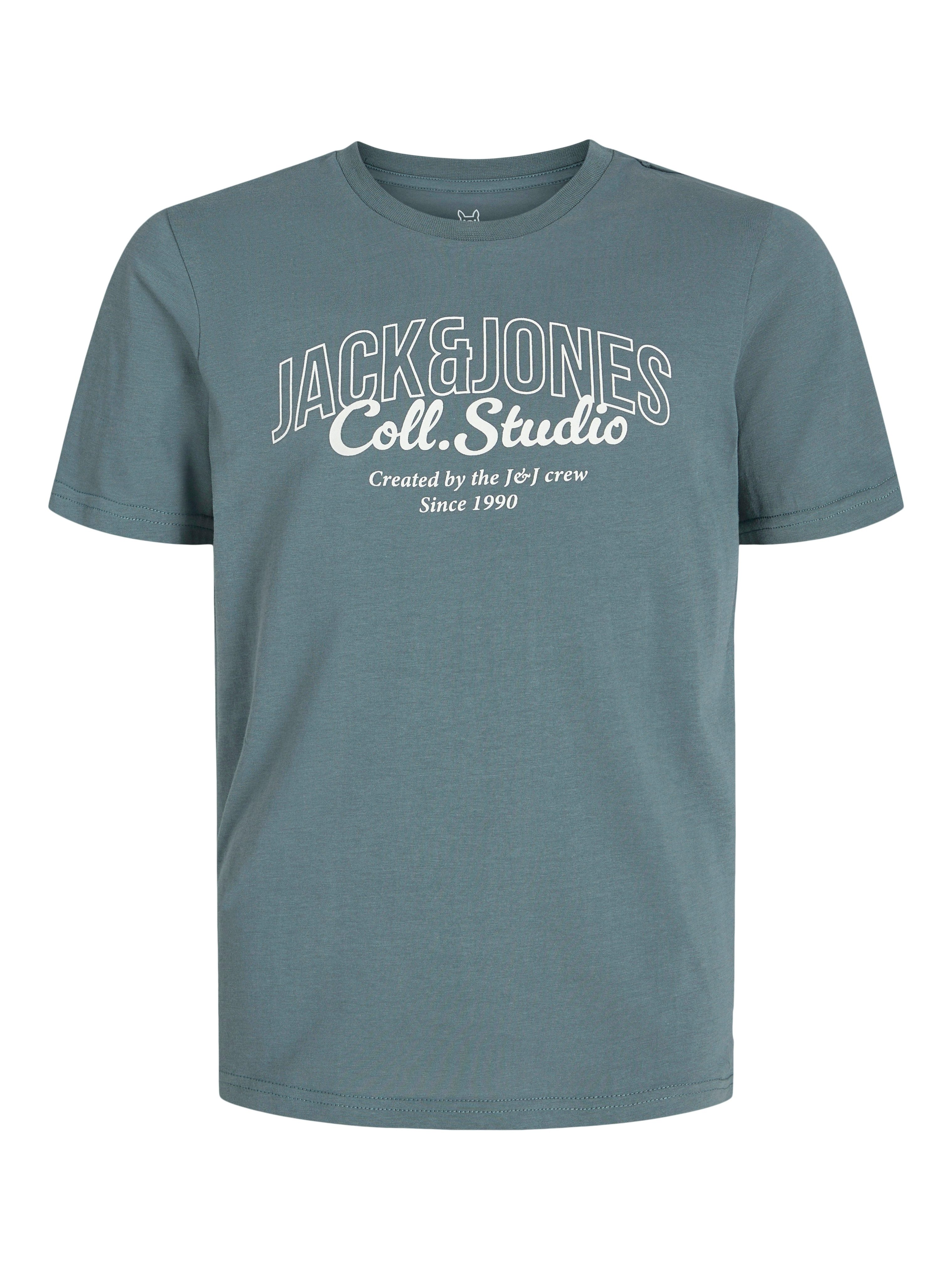 Jack & Jones Junior T-shirt JJMAKOTO TEE SS CREW NECK 5PK MP JNR (set, 5-delig)