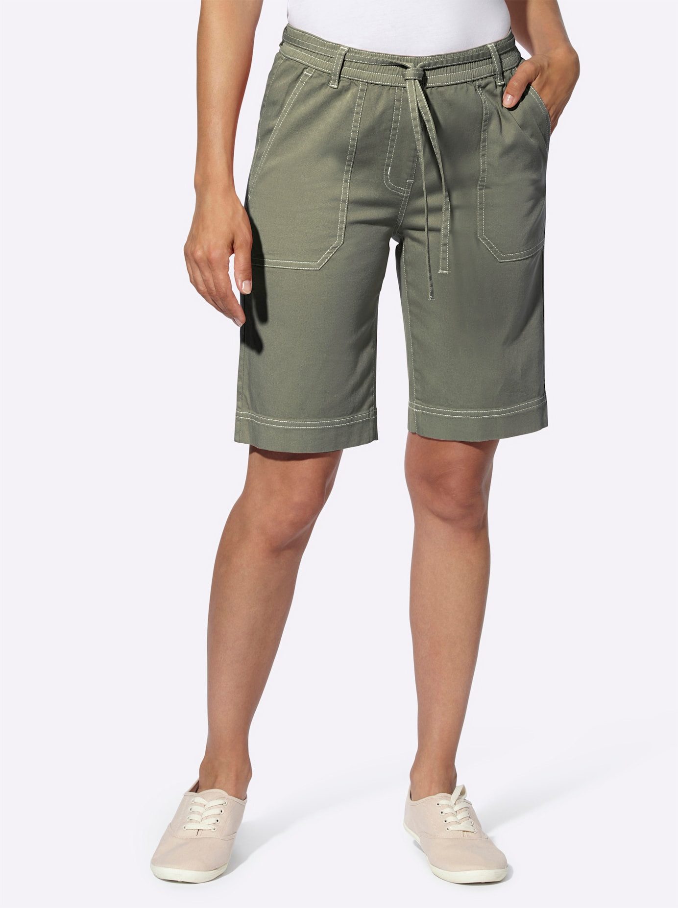 Classic Basics Jeansbermuda (1-delig)