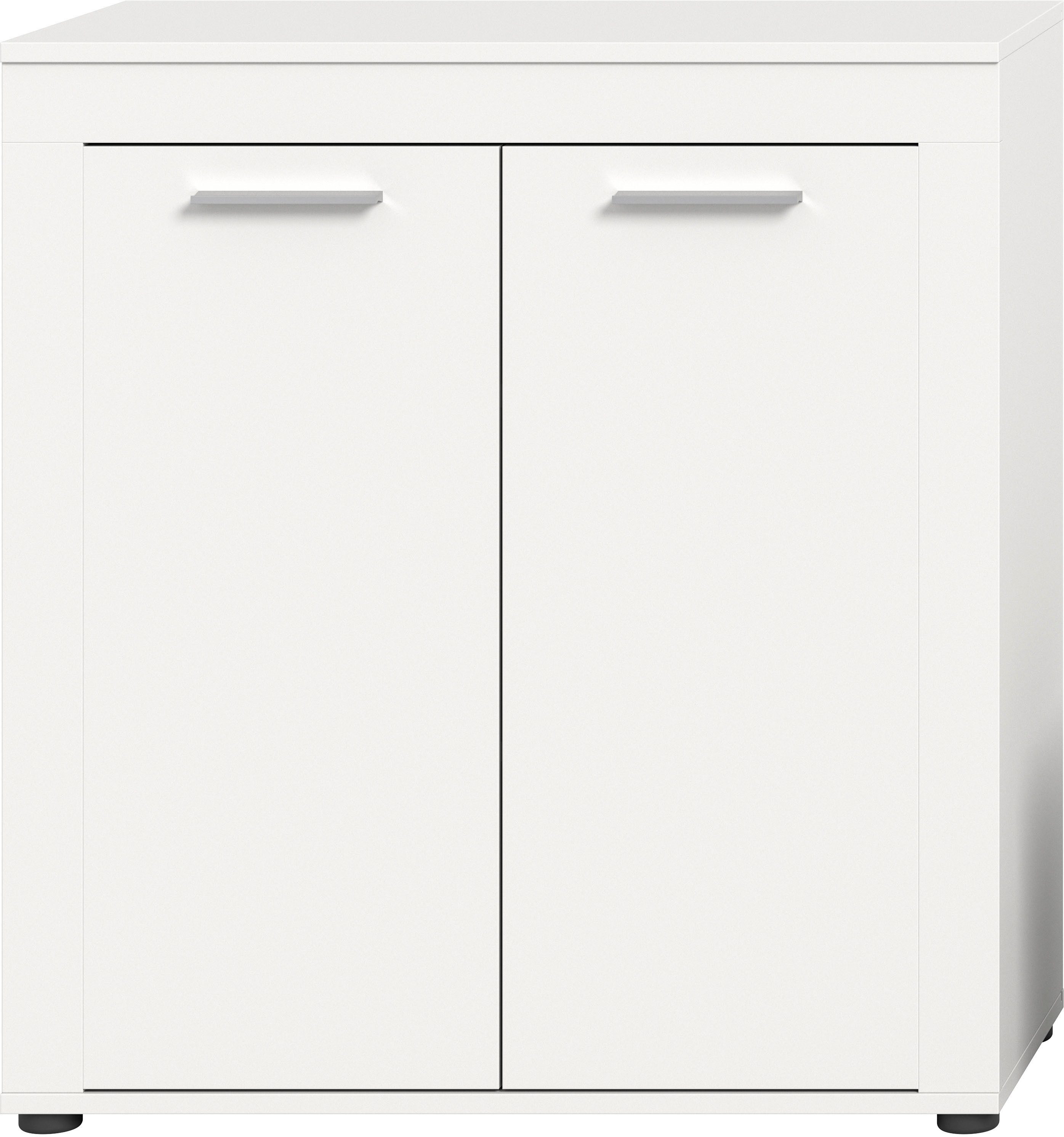 INOSIGN Highboard Aosta, Hoogte 88 cm, in verschillende kleuren met 2 deuren en 3 vakken, woonkamer, commode, kast