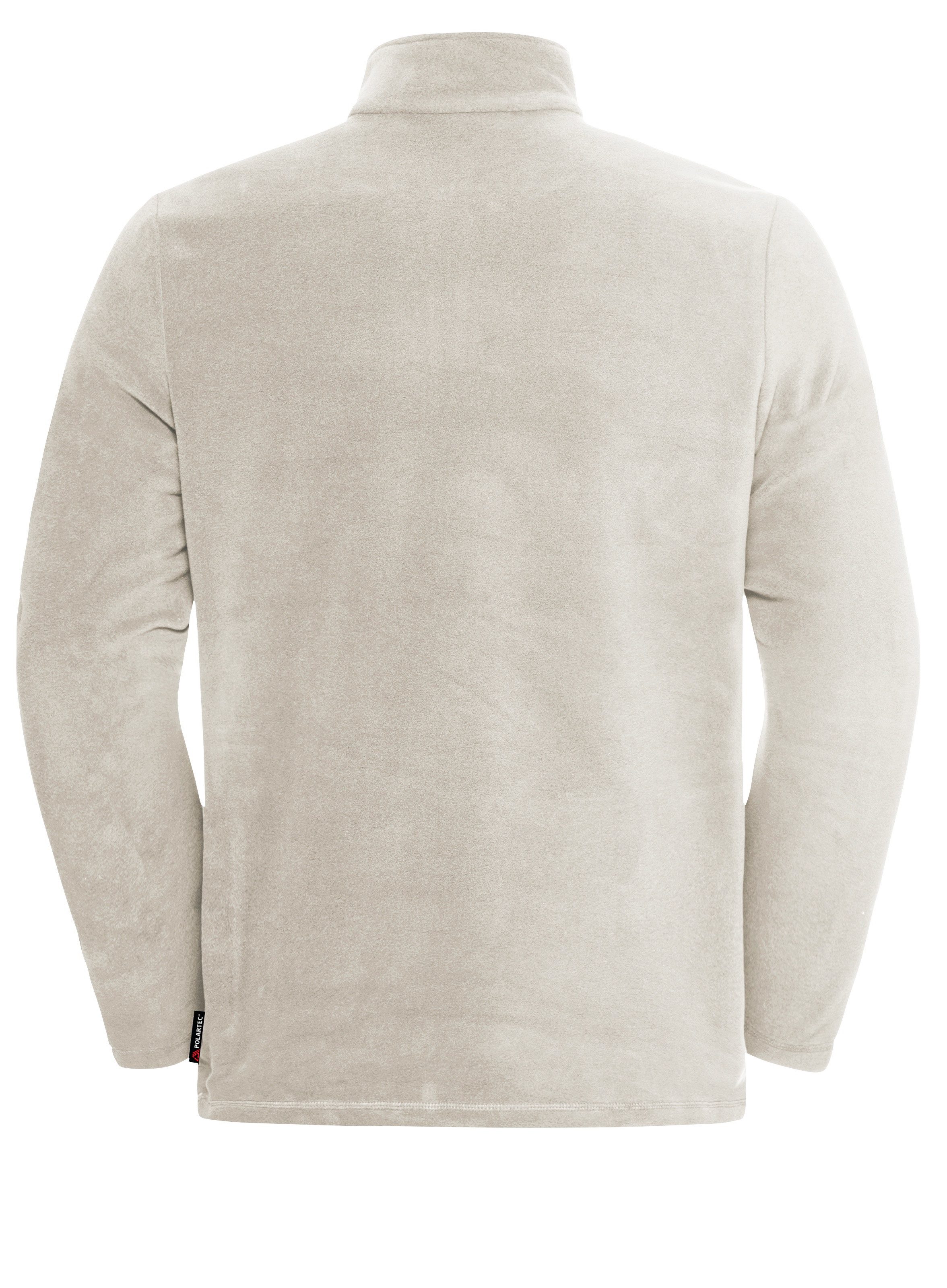 Jack Wolfskin Fleecetrui TAUNUS HZ M van gerecycled polyester, ademend