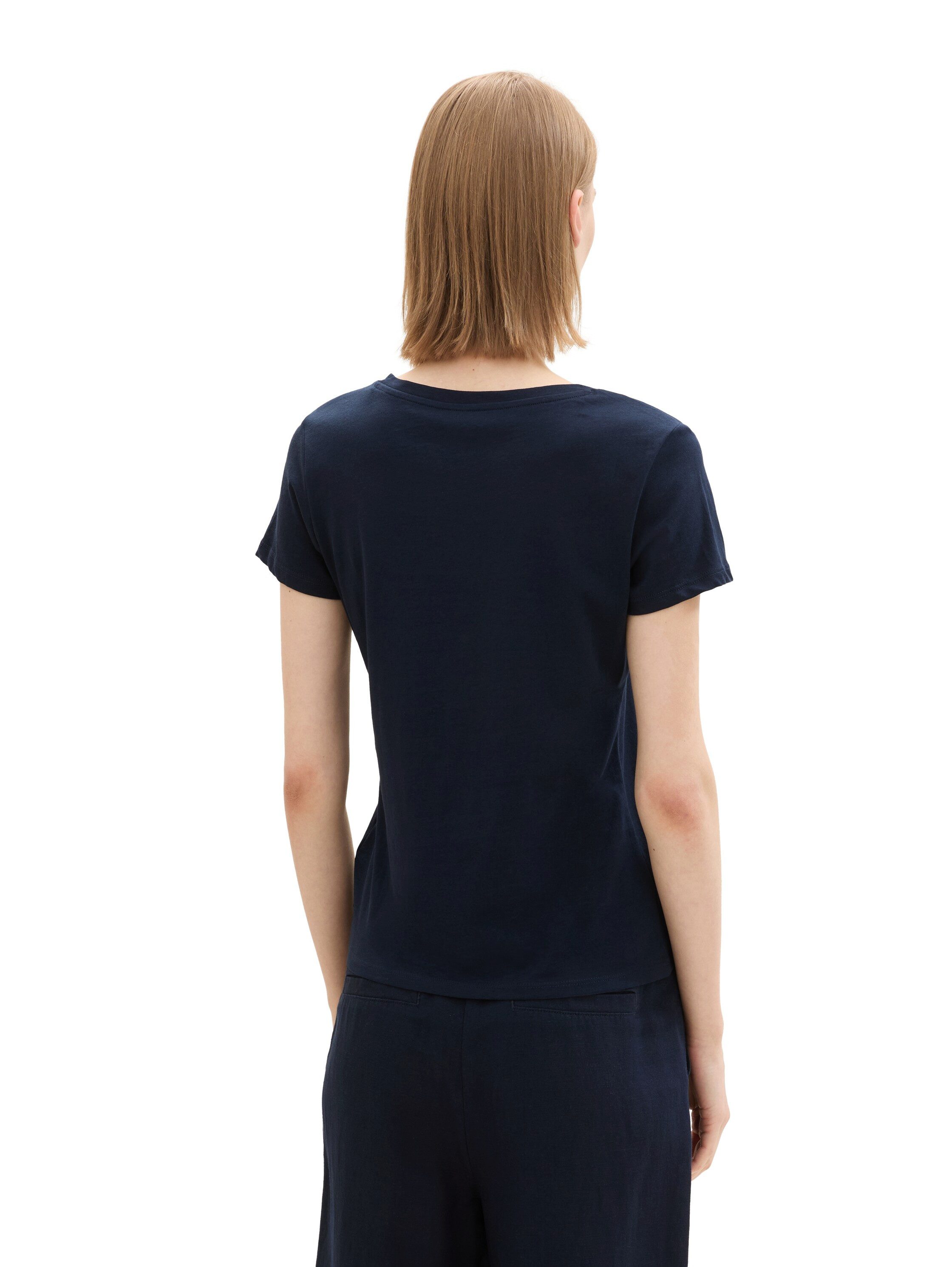 Tom Tailor Denim T-shirt met frontprint