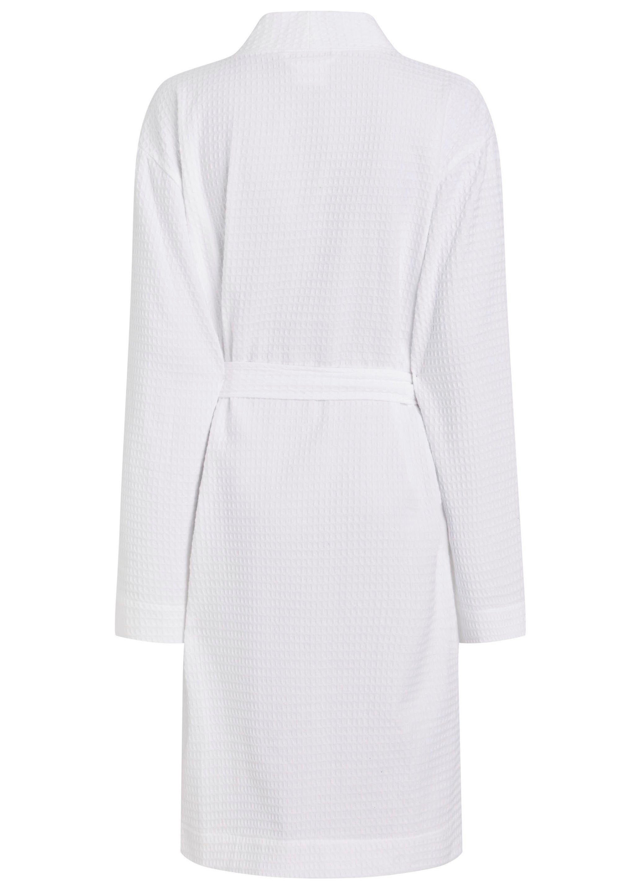 Calvin Klein Ochtendjas ROBE met riem