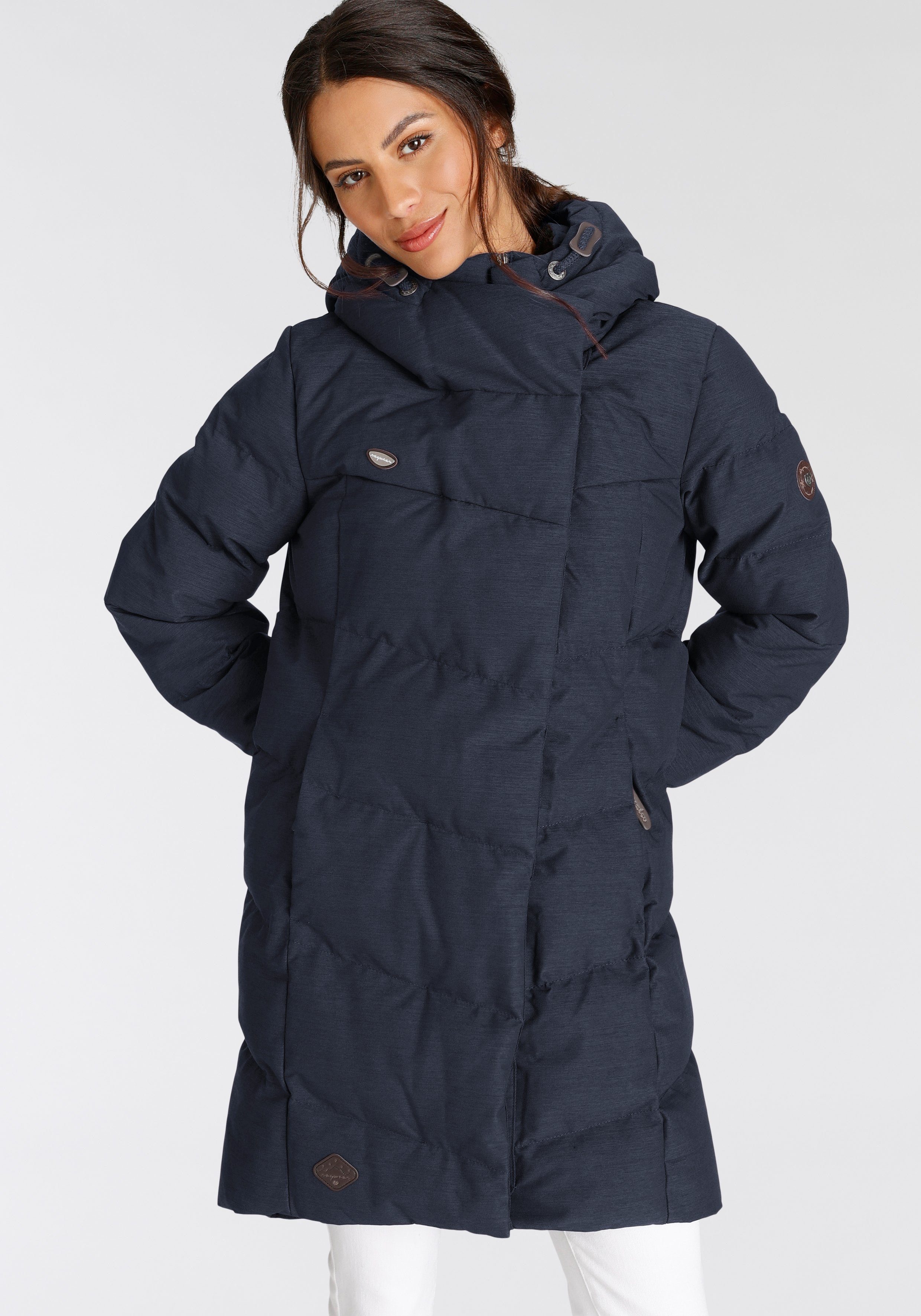 Ragwear Gewatteerde jas PAVLINNA O stijlvolle, gewatteerde winterparka met capuchon