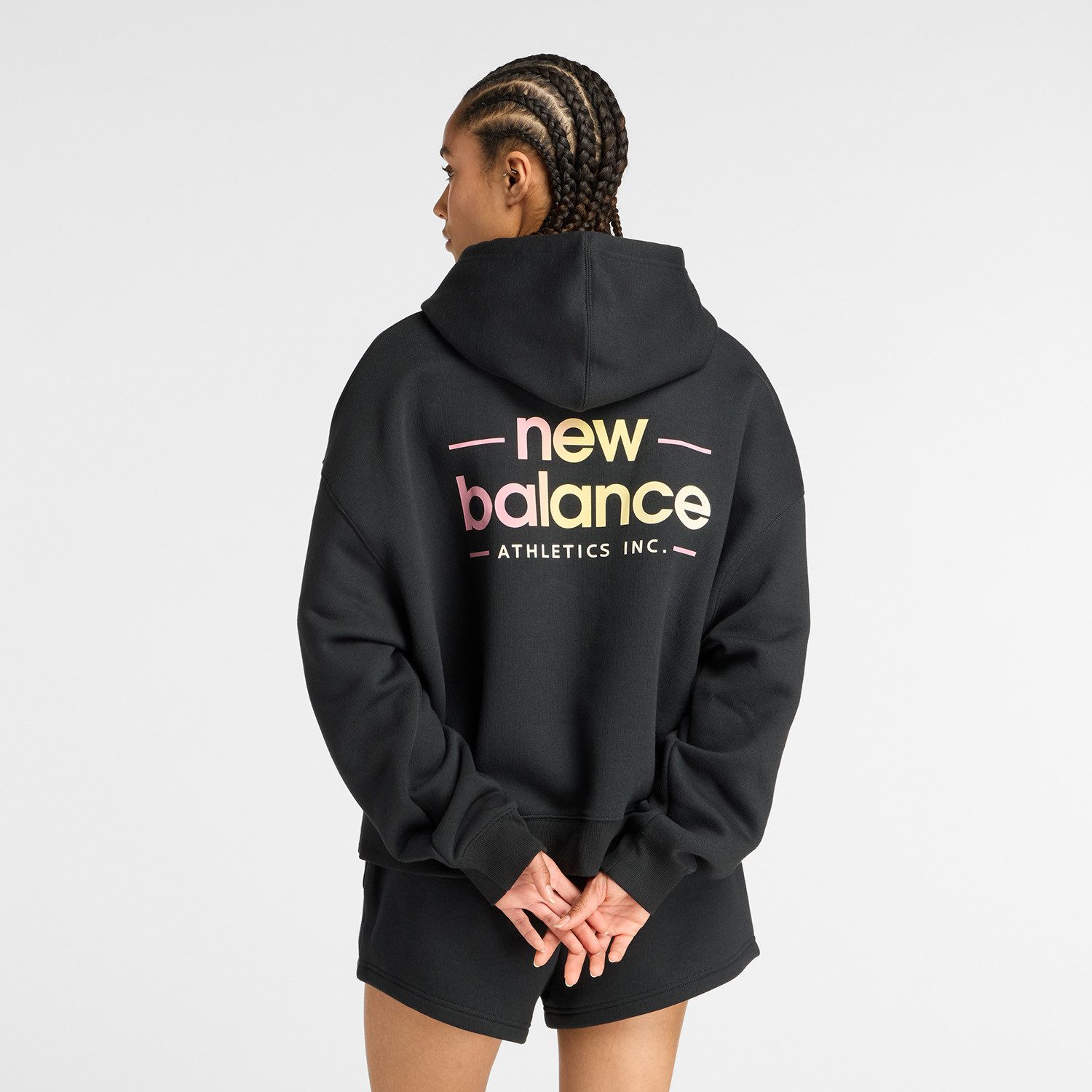 New Balance Hoodie Reimagined Fleece Oversized Hoodie