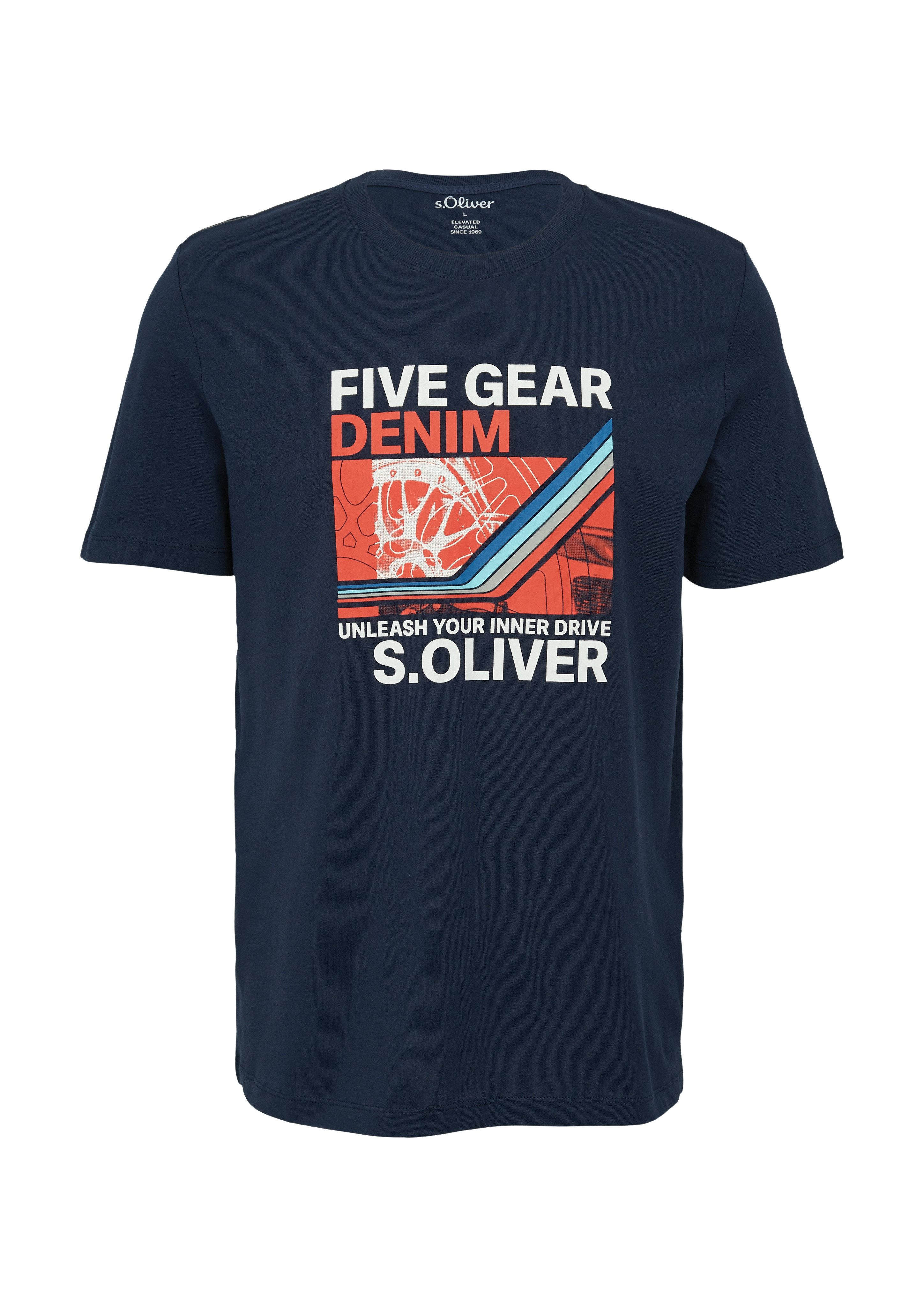 s.Oliver T-shirt met frontprint