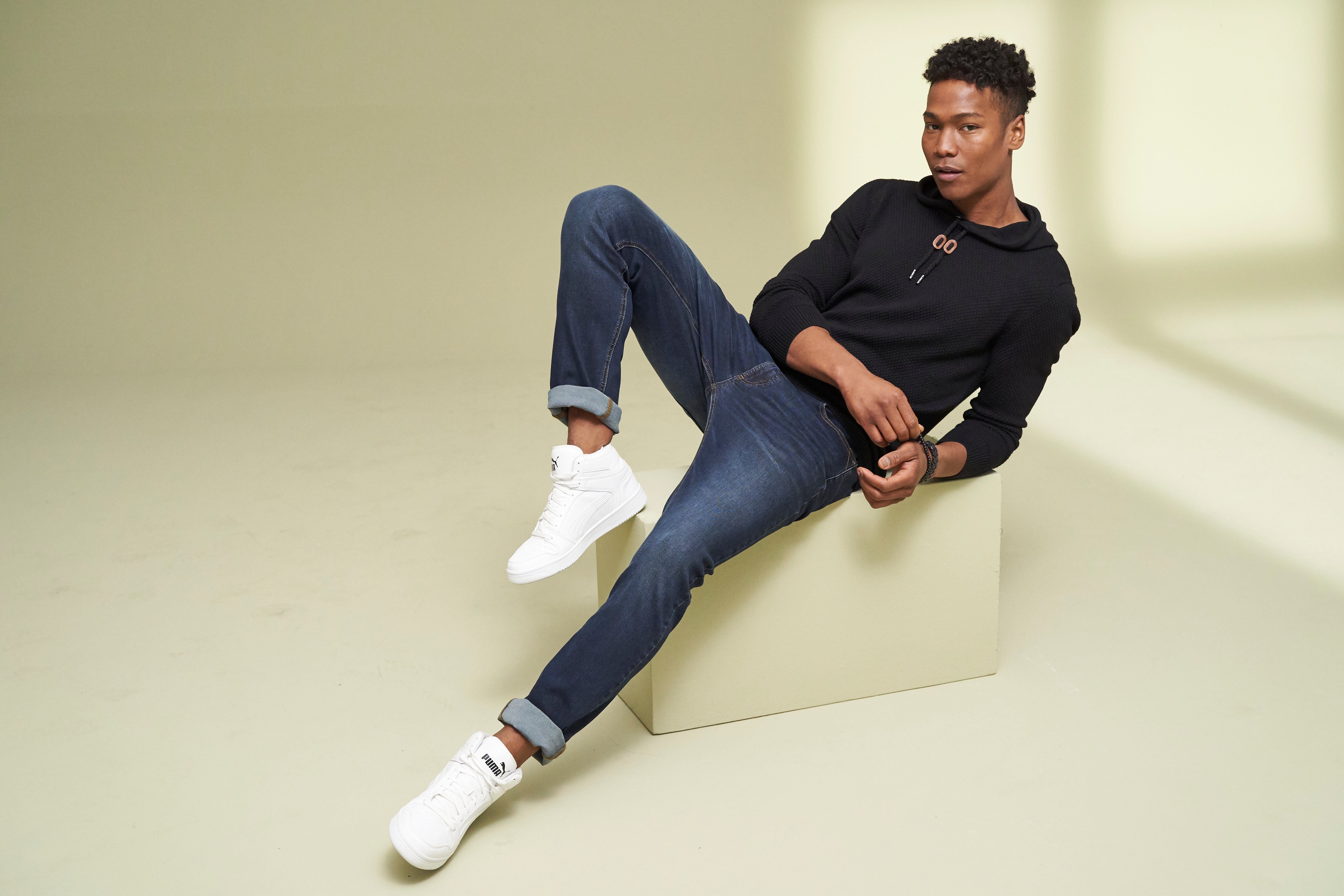 Bruno Banani Slim fit jeans Grady smalle pasvorm, lage taillehoogte, met steekzakken