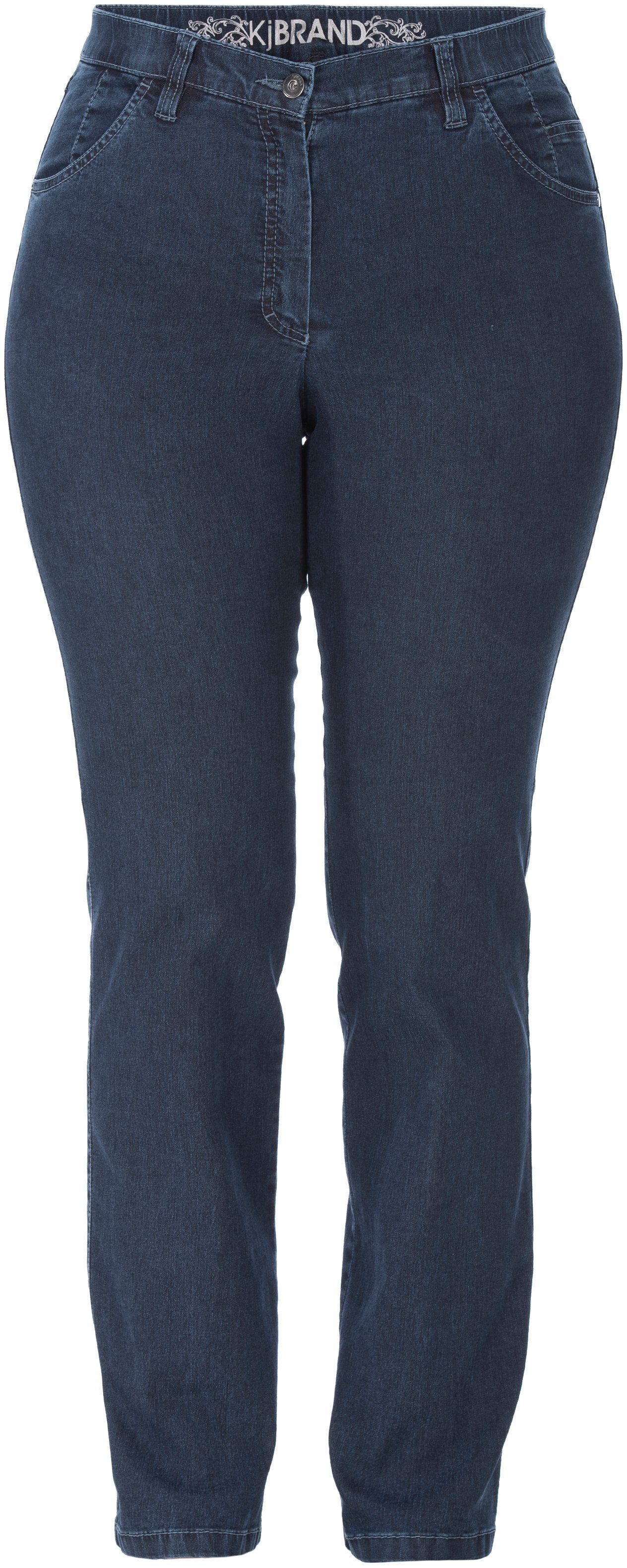 KjBRAND Stretchbroek Betty super stretch dames broeken maat 54 (27) blauw