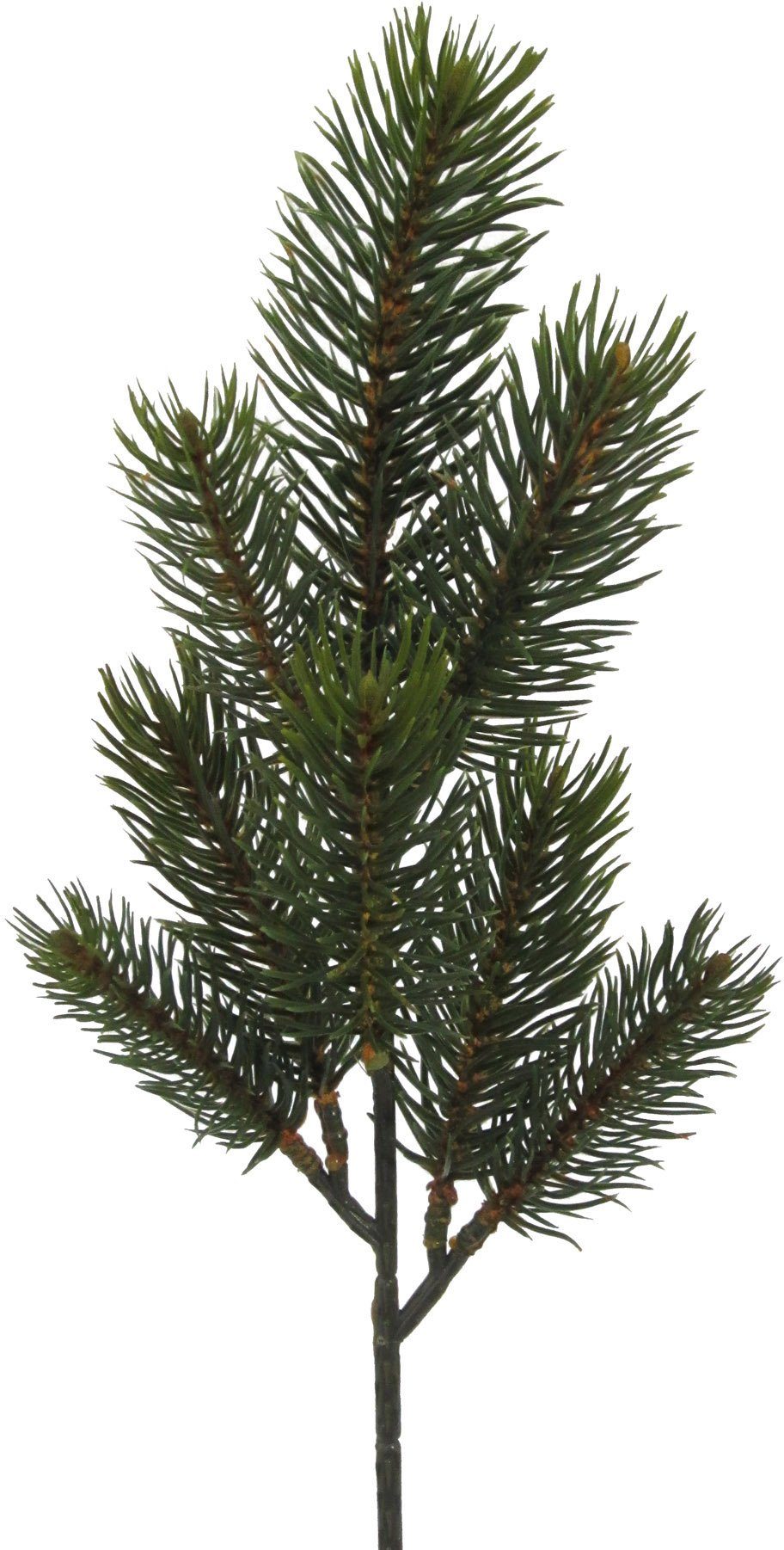 Creativ green Winterse kunstplant Kerst versiering Tak, 12 stuks in set (12 stuks)