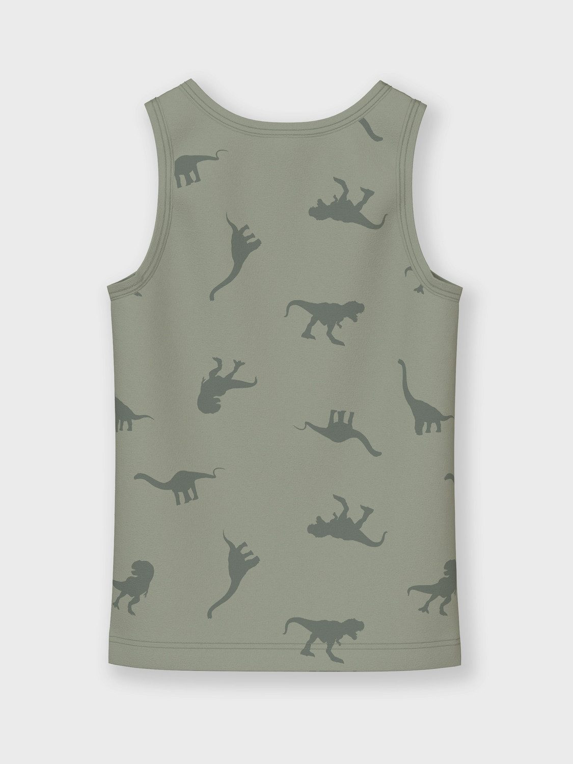 Name It Hemd NMMTANK TOP 2P AGAVE GREEN DINO NOOS (set, 2 stuks)