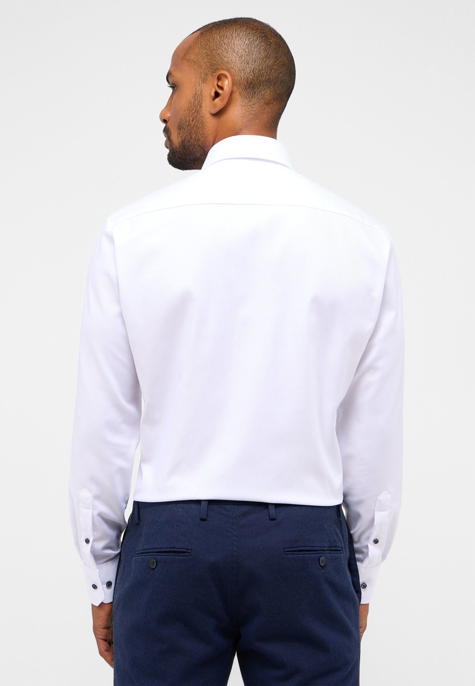 Eterna Overhemd met lange mouwen MODERN FIT NON IRON (strijkvrij)
