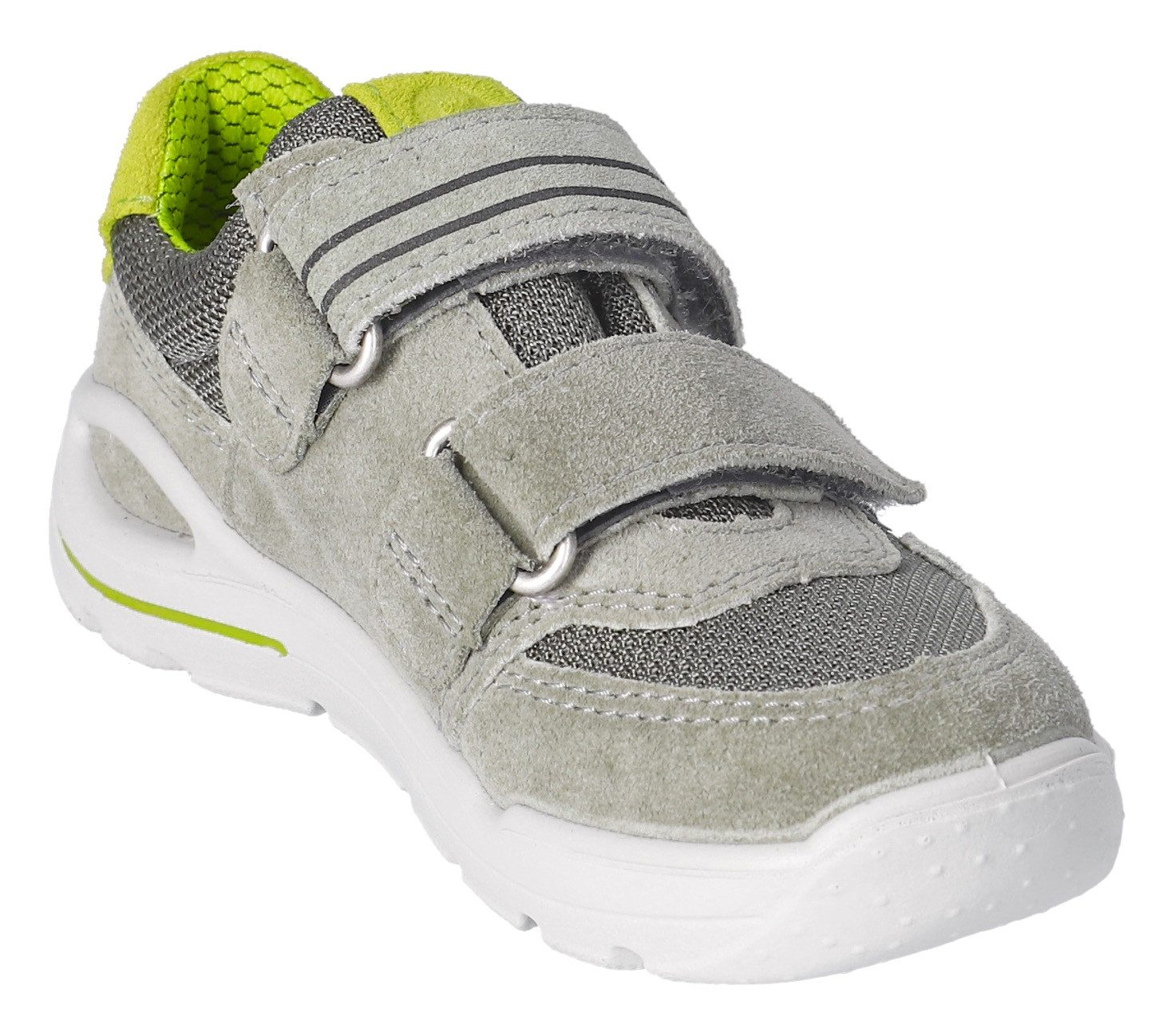 Ricosta Sneakers RIDER DAME: Midden , vrijetijdsschoen met klittenbandsluiting, maat sjabloon te downloaden