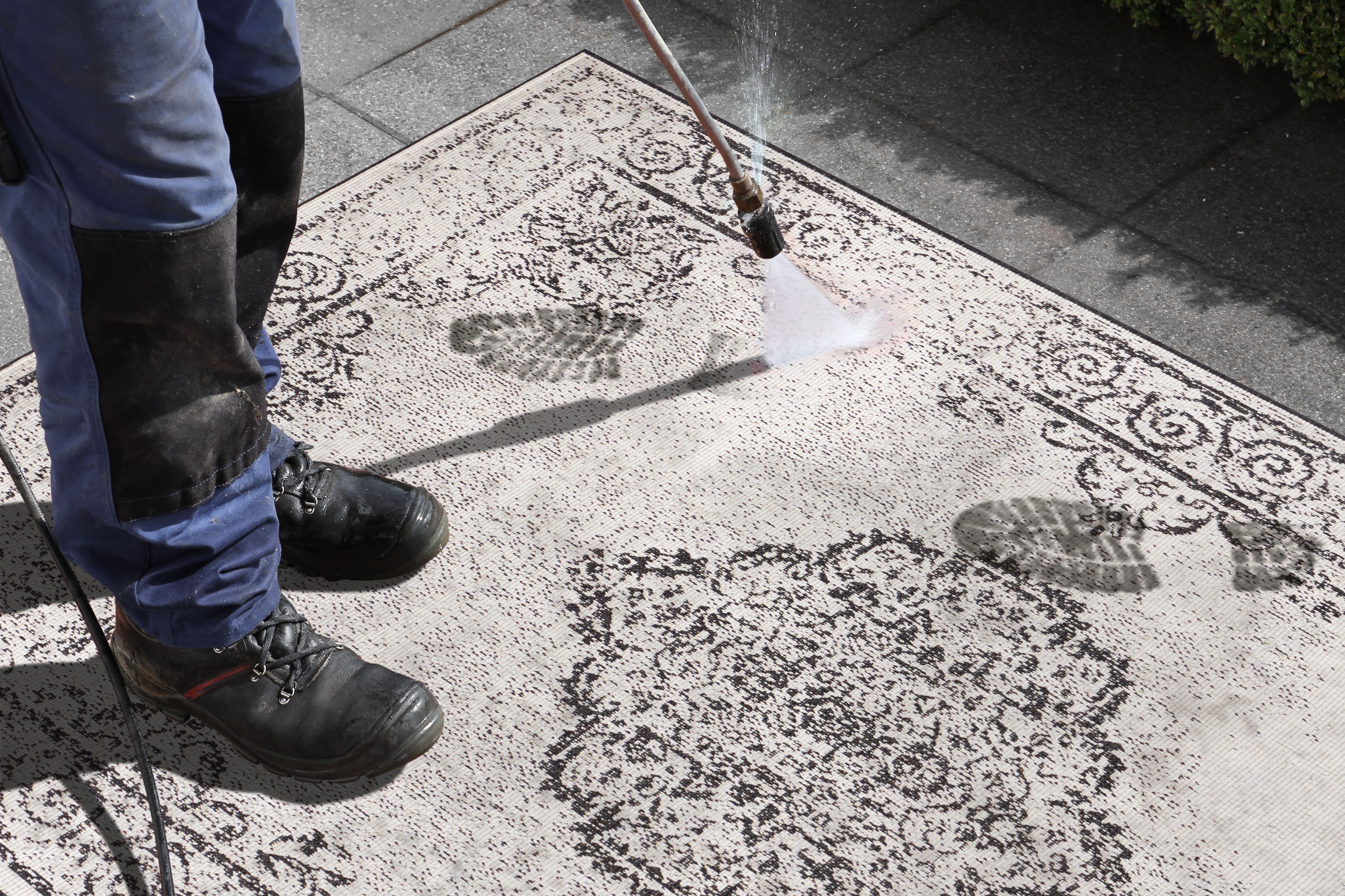 NORTHRUGS Vloerkleed CEBU tweezijdig te gebruiken kleed In- & outdoor, weerbestendig, balkon, woonkamer, waterbestendig, oriëntaals