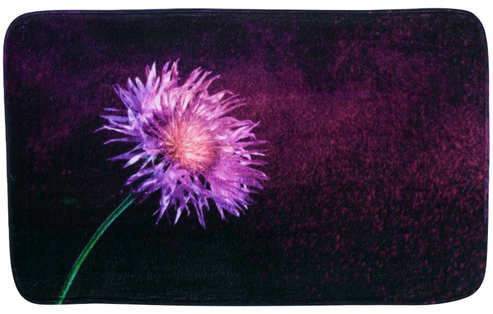 Sanilo Set badkameraccessoires Purple Dust bestaand uit toiletzitting, badmat en wastafelplug (complete set, 3-delig)
