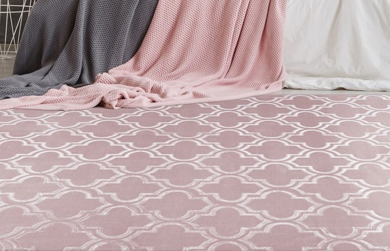 calo-deluxe Vloerkleed Latemar 200 Reliëfstructuur, woonkamer