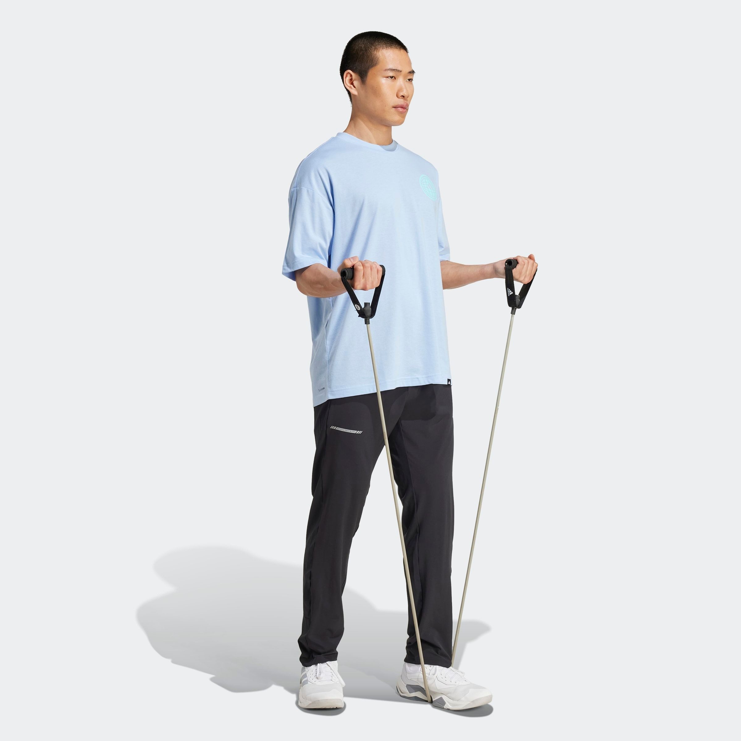 adidas Performance T-shirt GFX TEE GLOB Q3