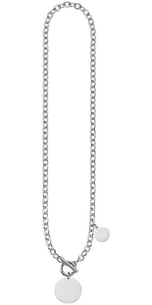 Bruno Banani Ketting met hanger Sieraad cadeau ankerketting plaatje B0246N 20 00 57