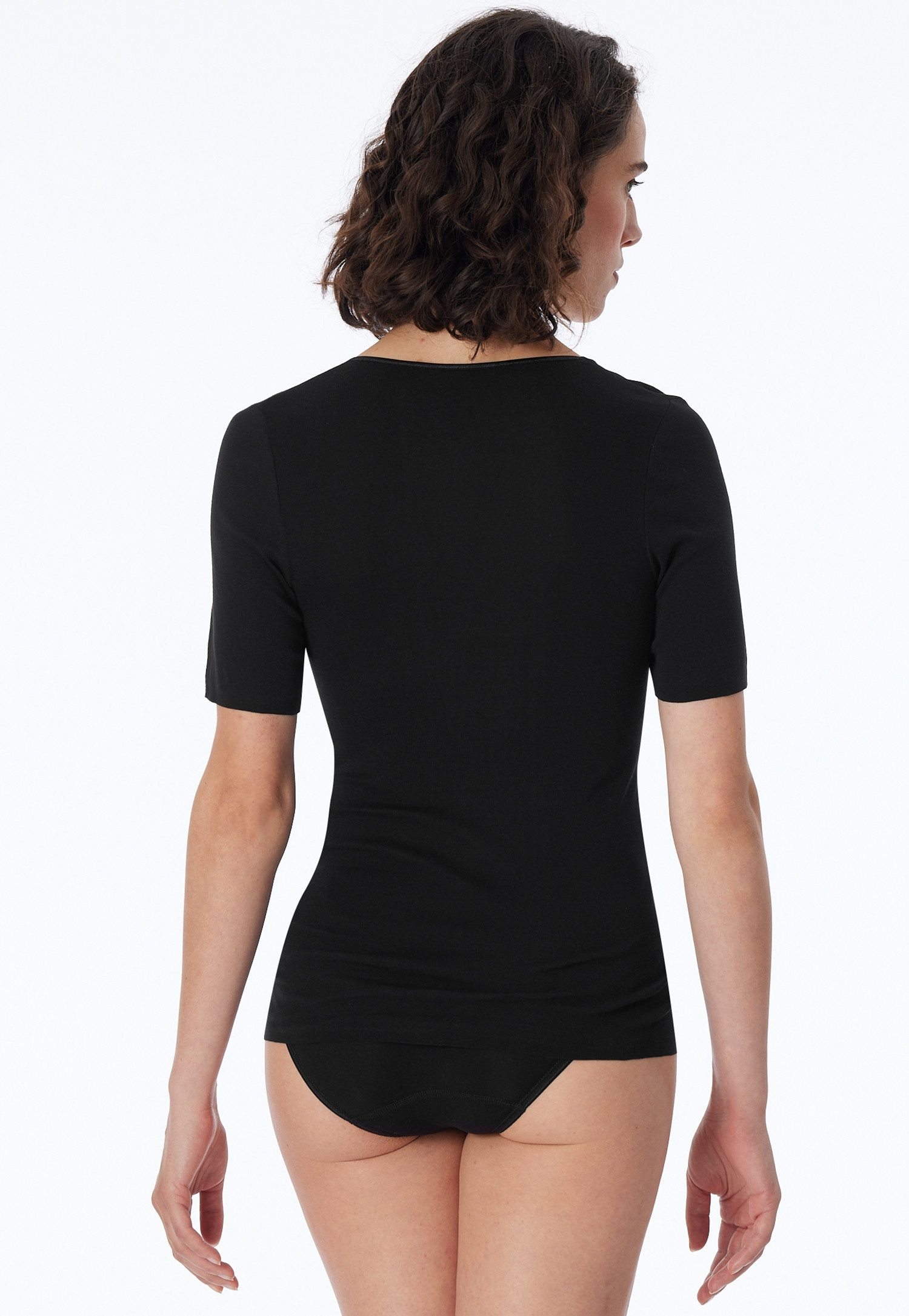 Schiesser Shirt met korte mouwen LUXURY